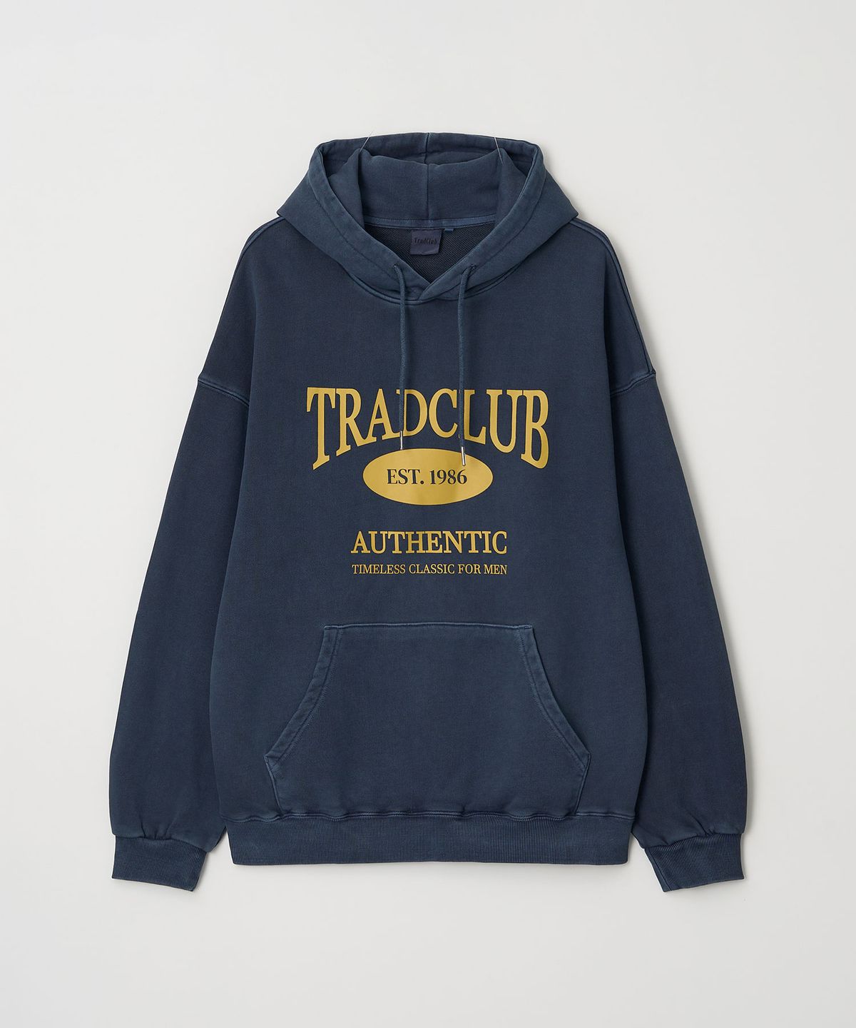 트래드클럽(TRADCLUB) 글래스고 피그먼트 워싱 오버 후드티 5컬러