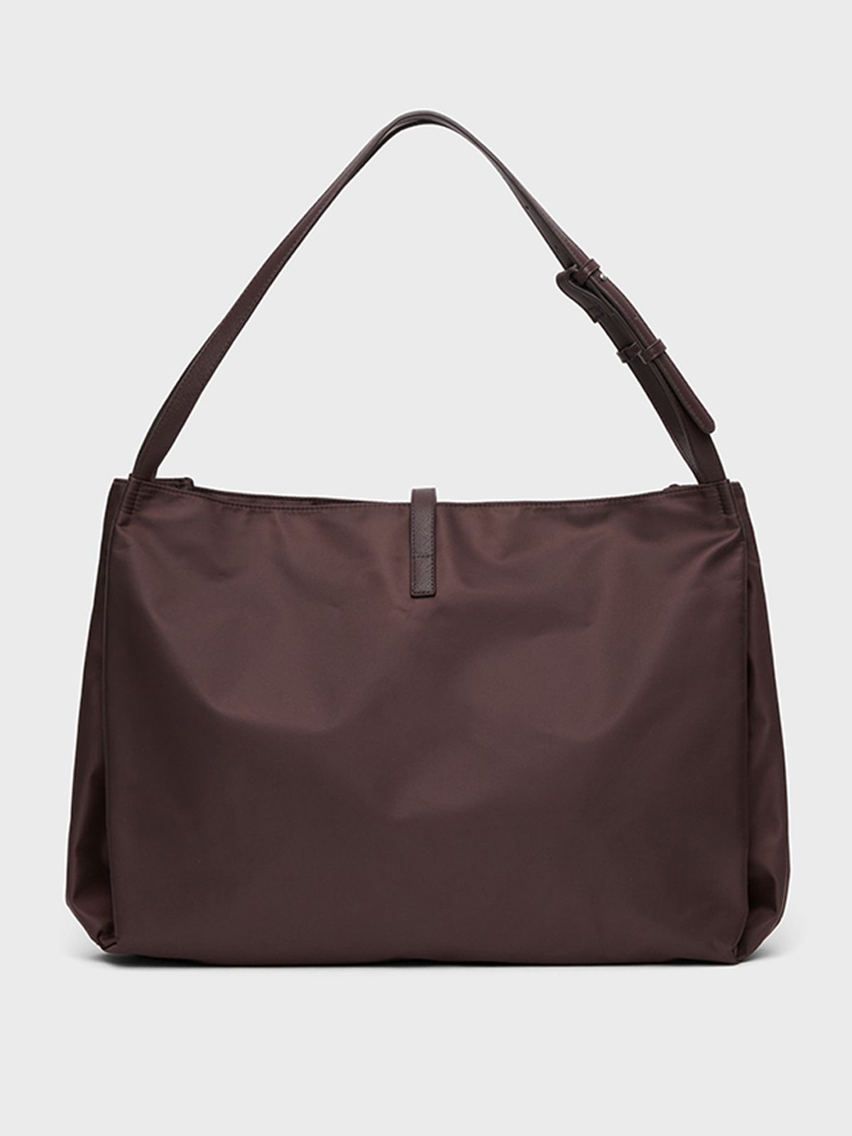 샐볼(SALBOL) SYMBOL NYLON SHOPPER BAG [BROWN]