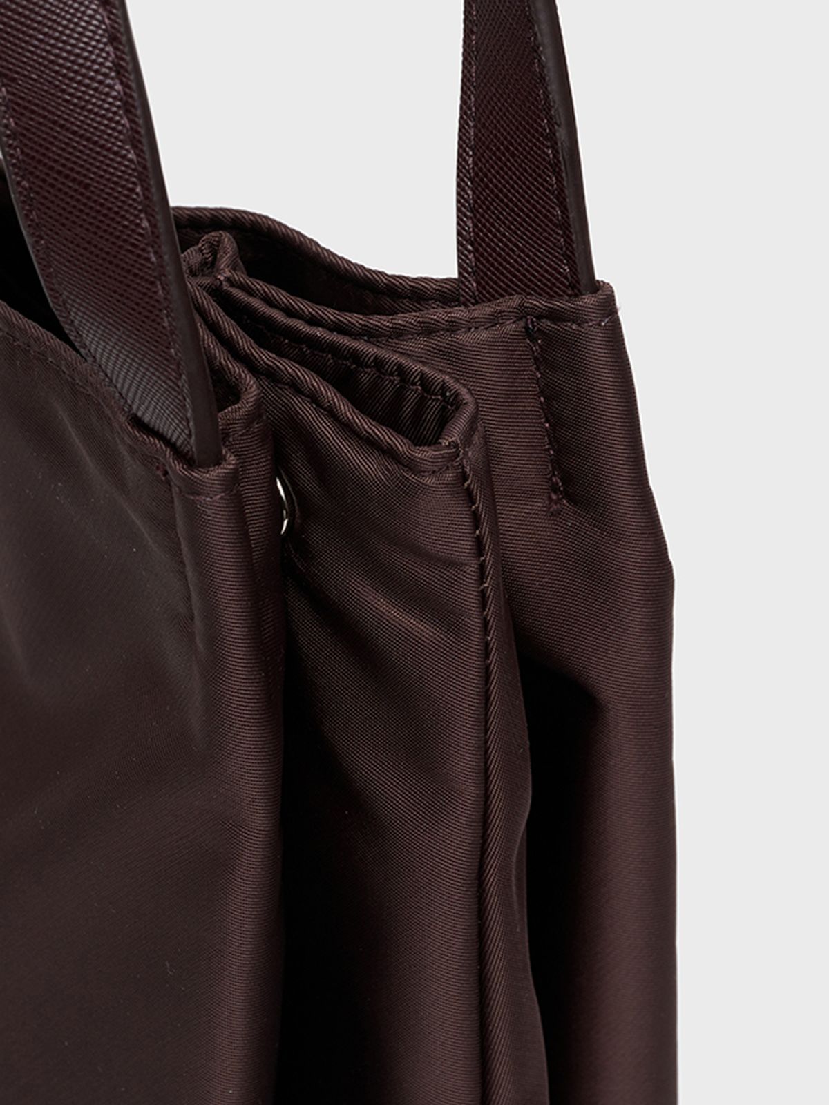 샐볼(SALBOL) SYMBOL NYLON SHOPPER BAG [BROWN]