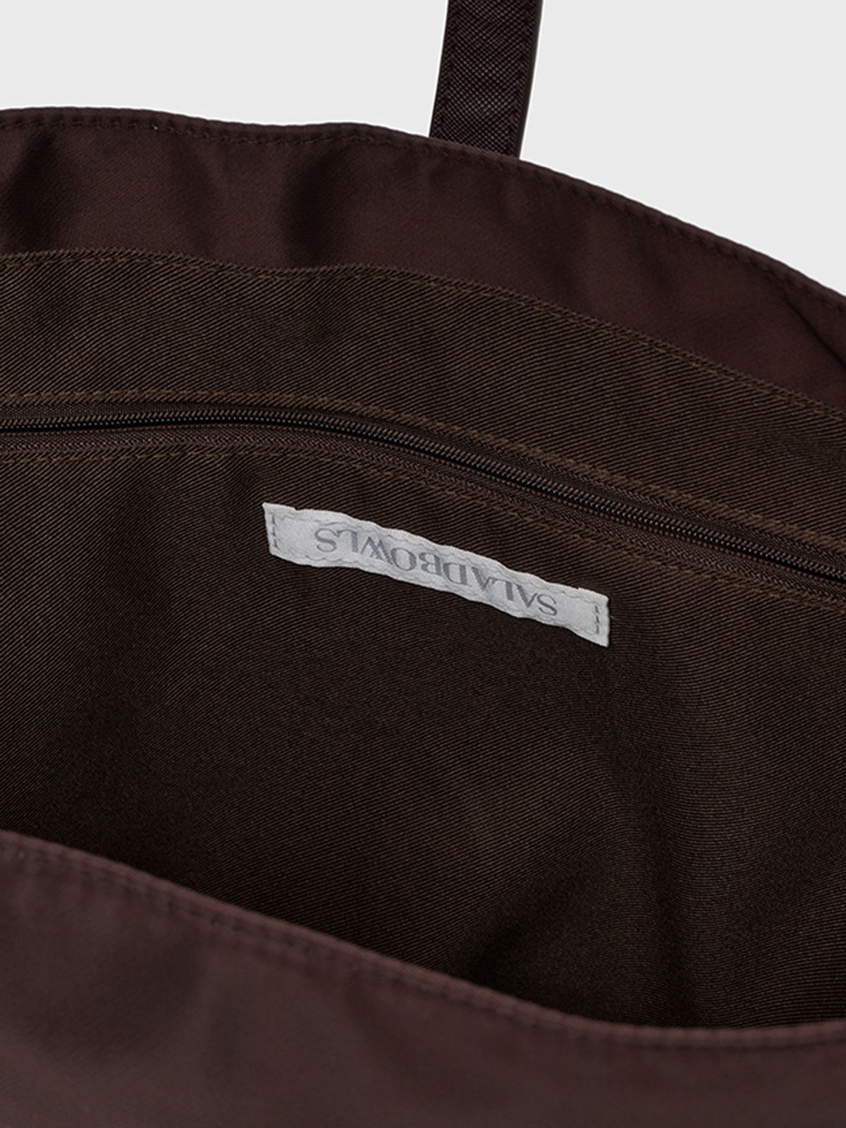 샐볼(SALBOL) SYMBOL NYLON SHOPPER BAG [BROWN]