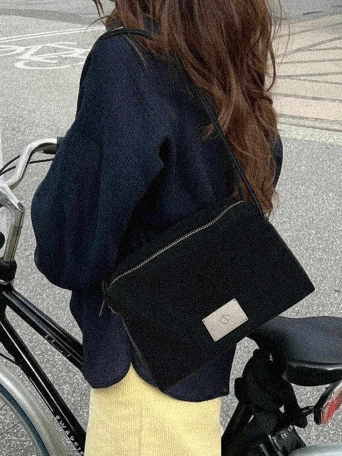 샐볼(SALBOL) SYMBOL NYLON COMPACTBAG [BLACK]