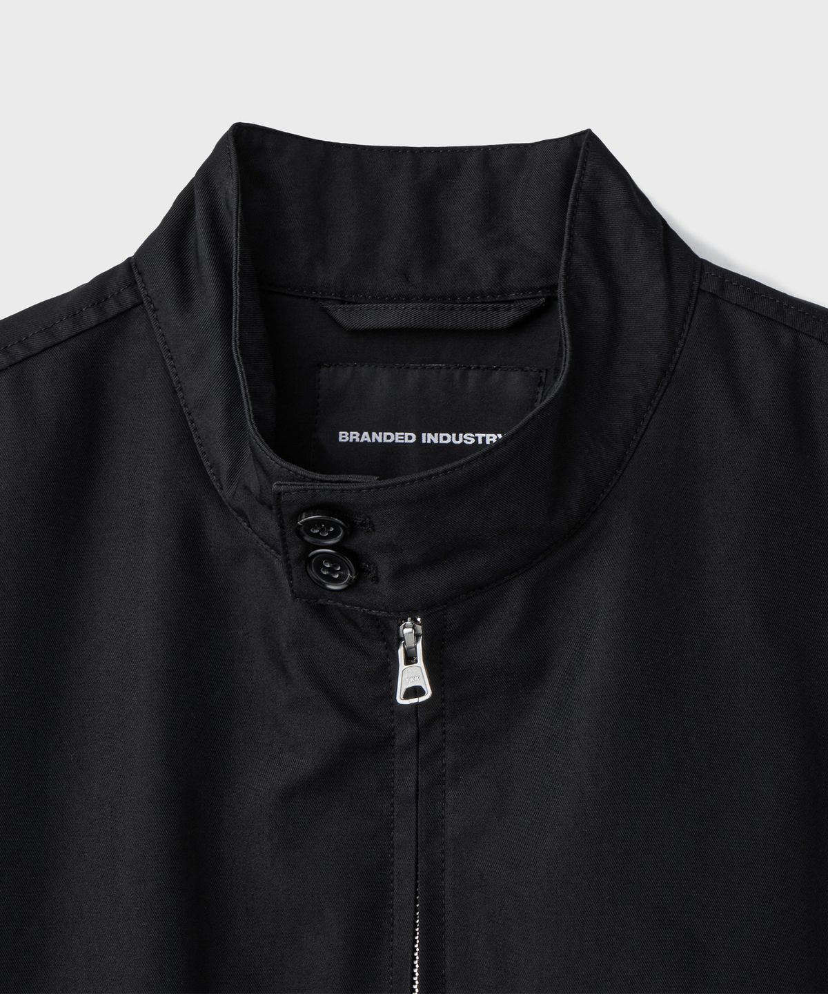 브랜디드(BRANDED) COTTON HERRINGTON JACKET [BLACK]