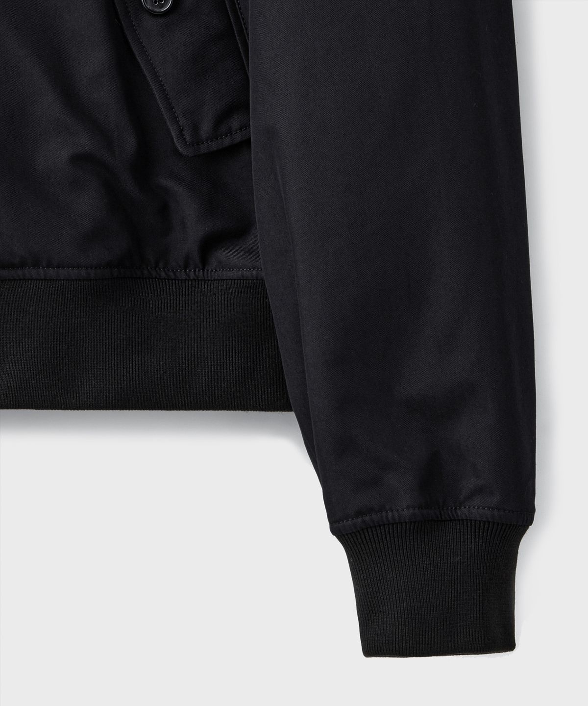 브랜디드(BRANDED) COTTON HERRINGTON JACKET [BLACK]