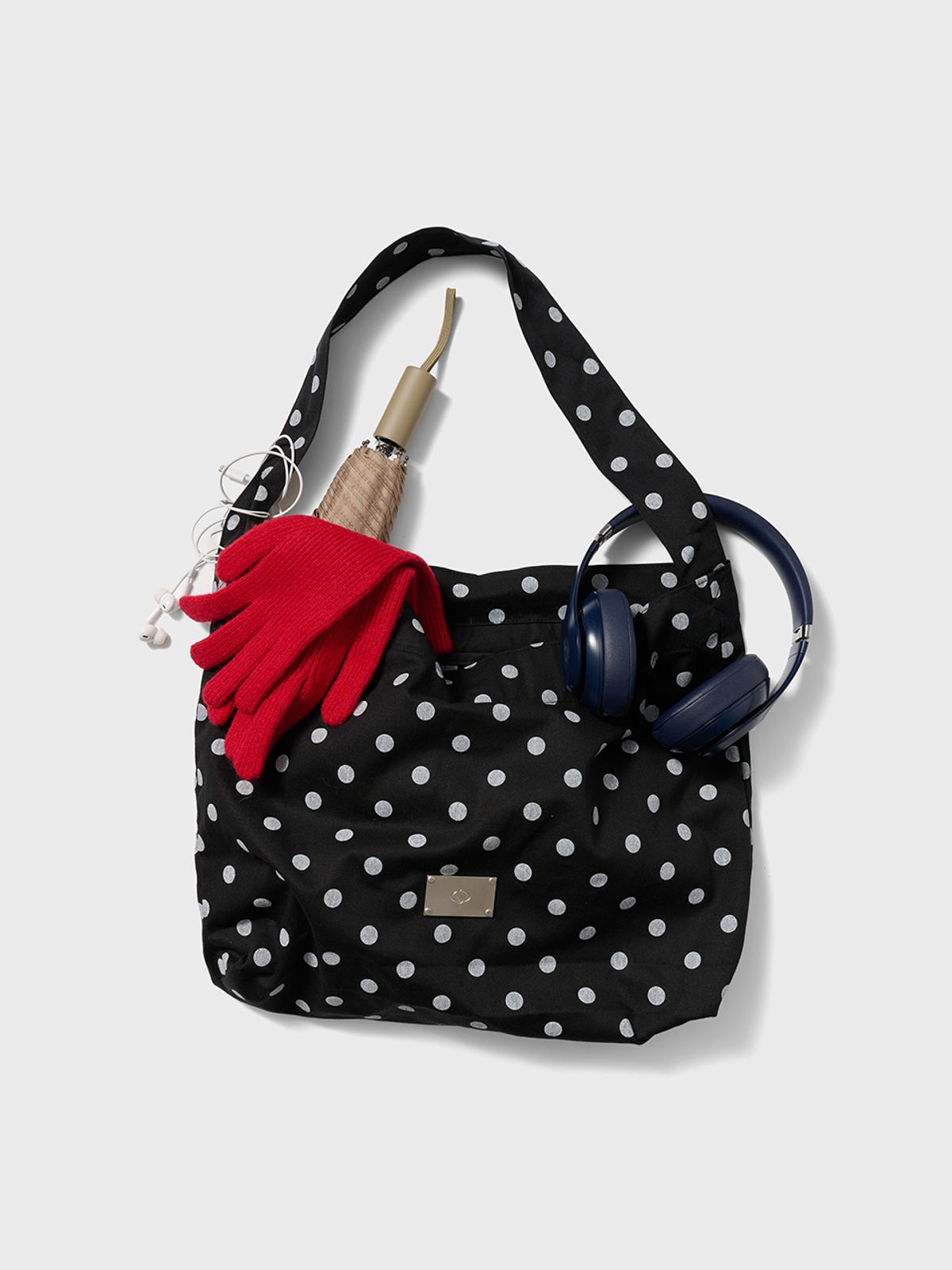 샐볼(SALBOL) MORI DOT BAG [BLACK]