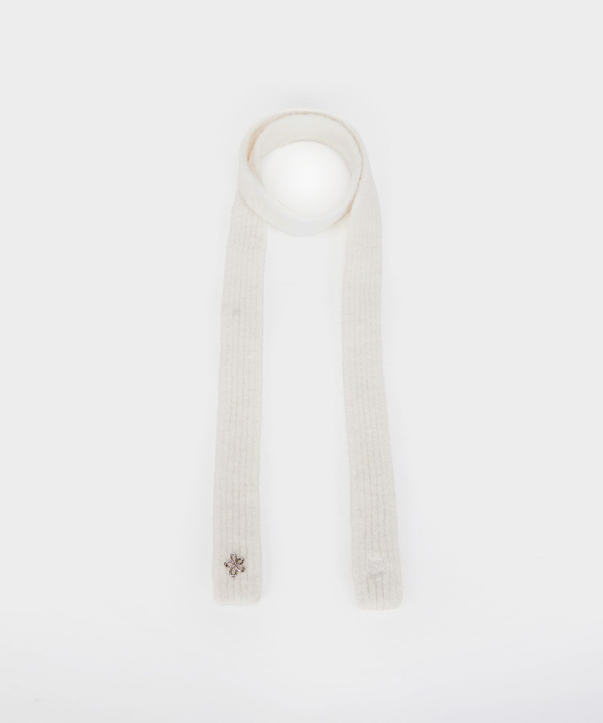 벨로엘(BELLOL) Slim soft muffler IVORY