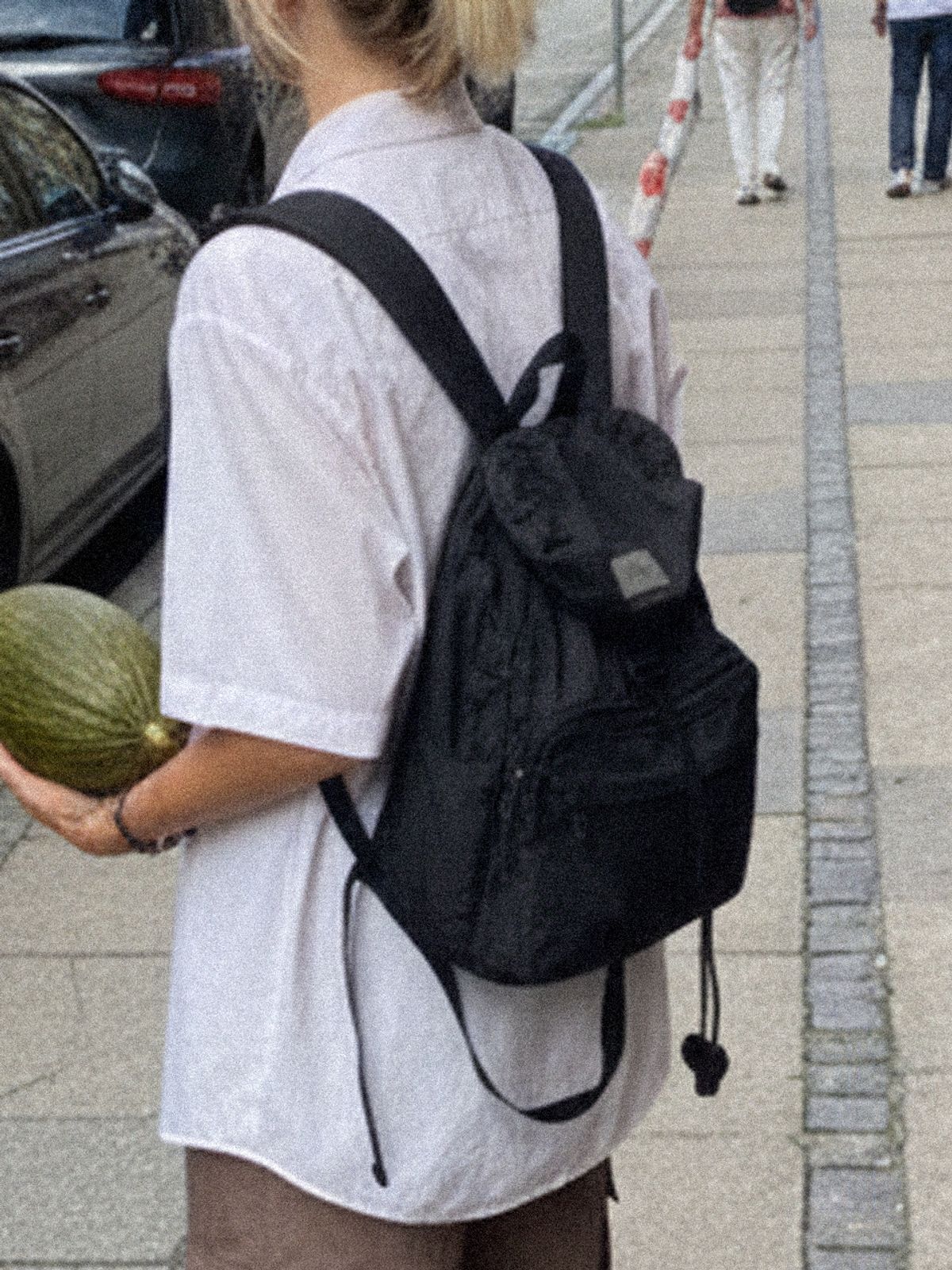샐볼(SALBOL) CLOUD SMALL BACKPACK [CHARCOAL]