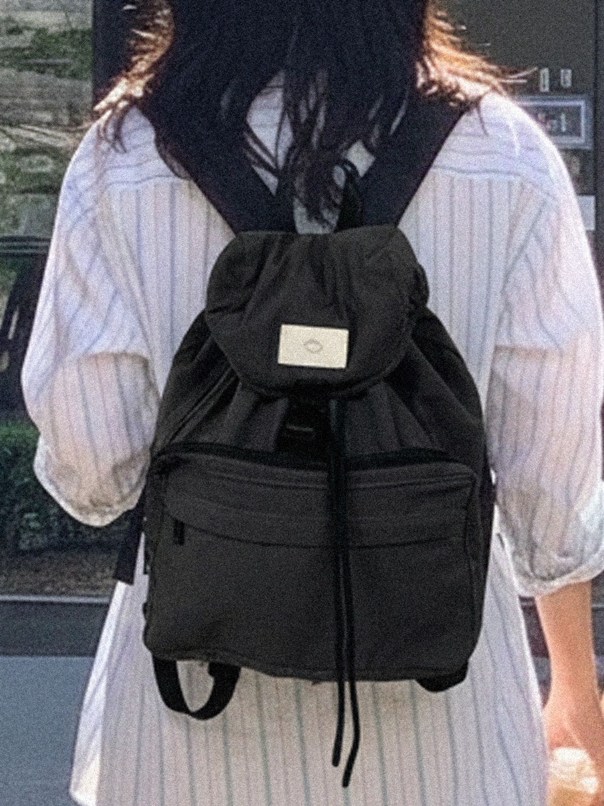 샐볼(SALBOL) CLOUD SMALL BACKPACK [CHARCOAL]