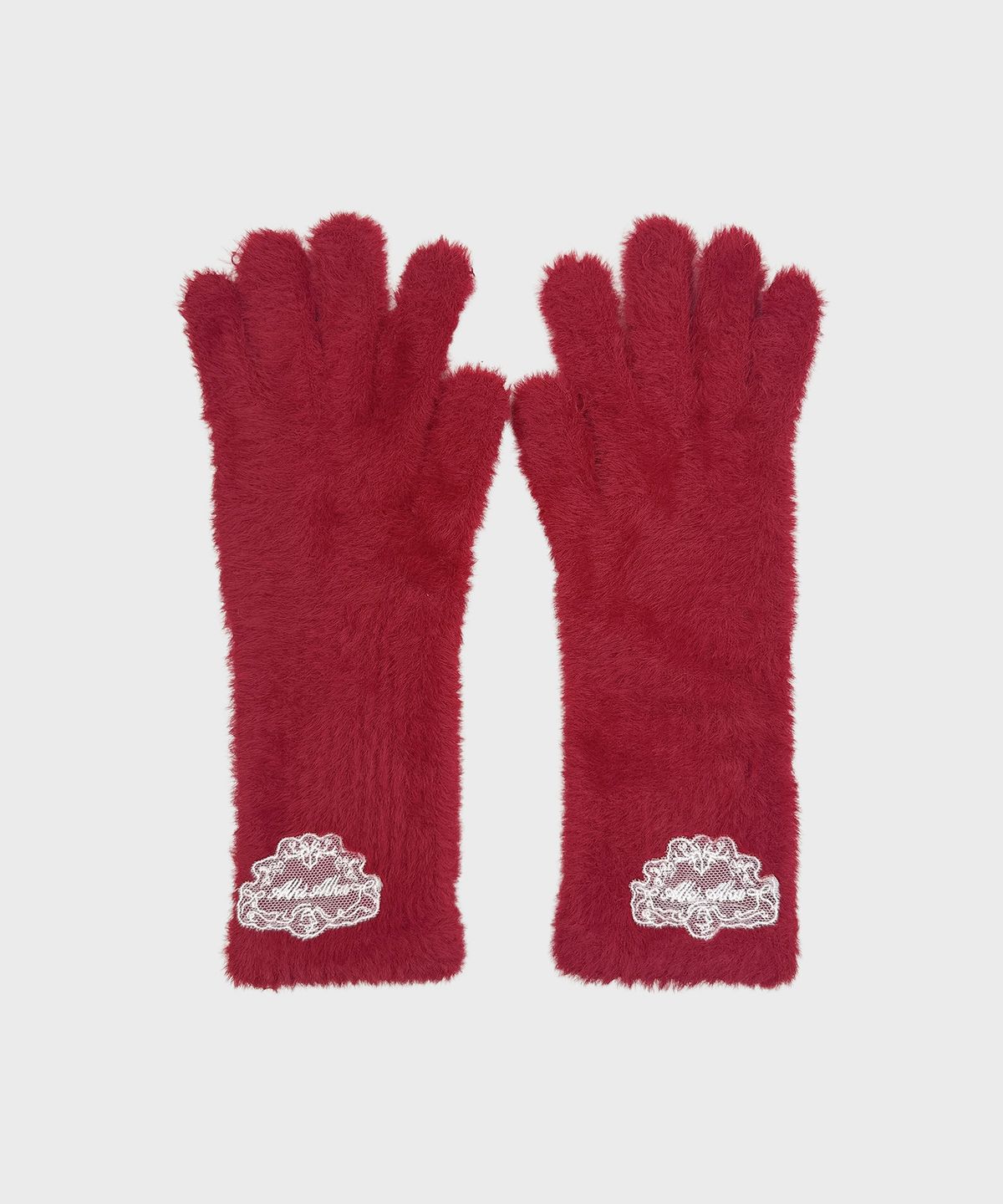 알키알카(ALKI ALKA) Fuzzy Glove (Red)