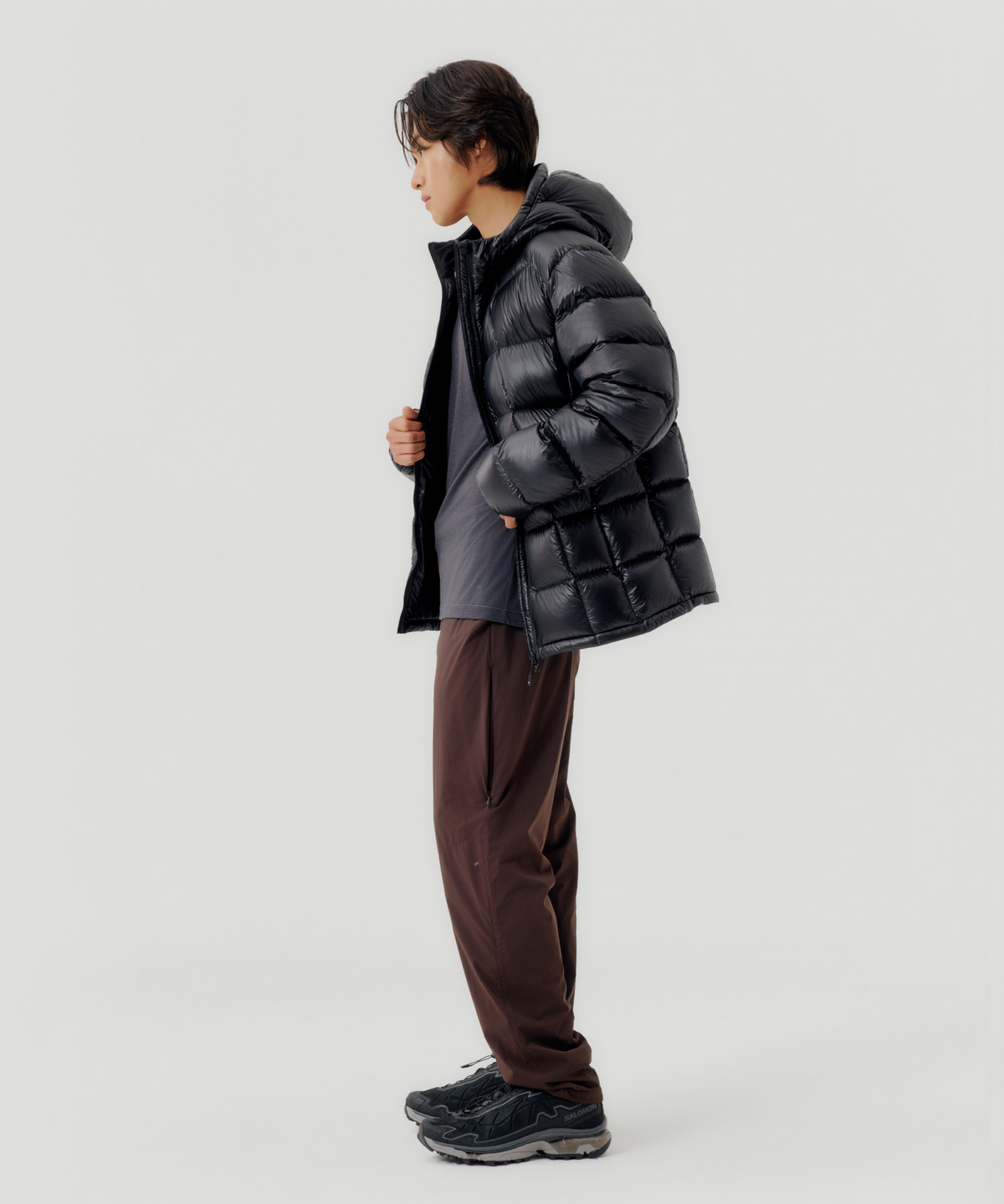 어반사이드 어패럴(URBANSIDE APPAREL) [1000FP 구스다운] 에일러론 울트라 1000 SUL 후드 다운 재킷