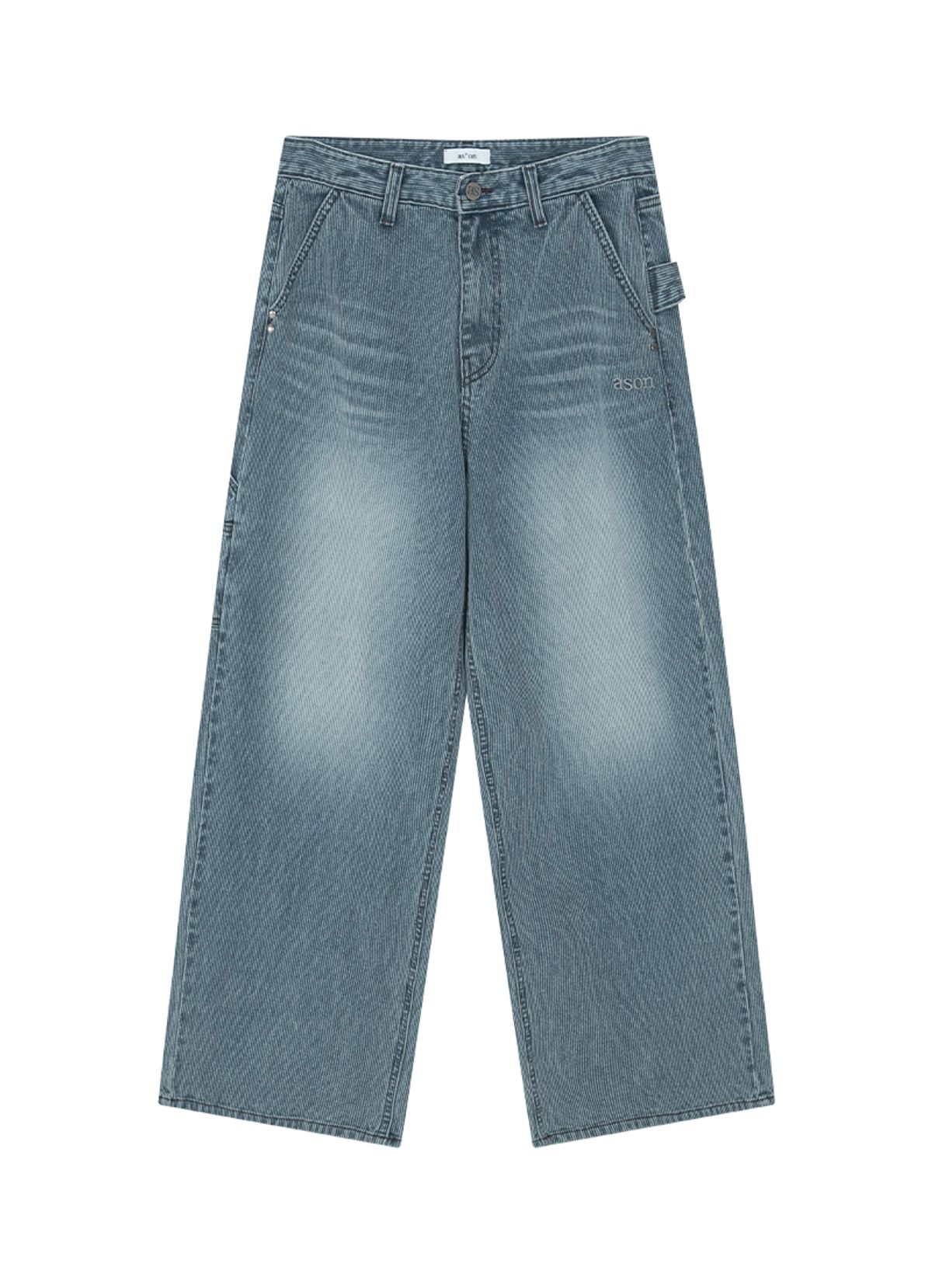 애즈온(ASON) ECHO CARPENTER PANTS / BLUE