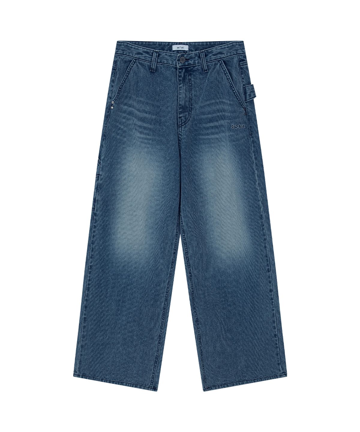 애즈온(ASON) ECHO CARPENTER PANTS / BLUE
