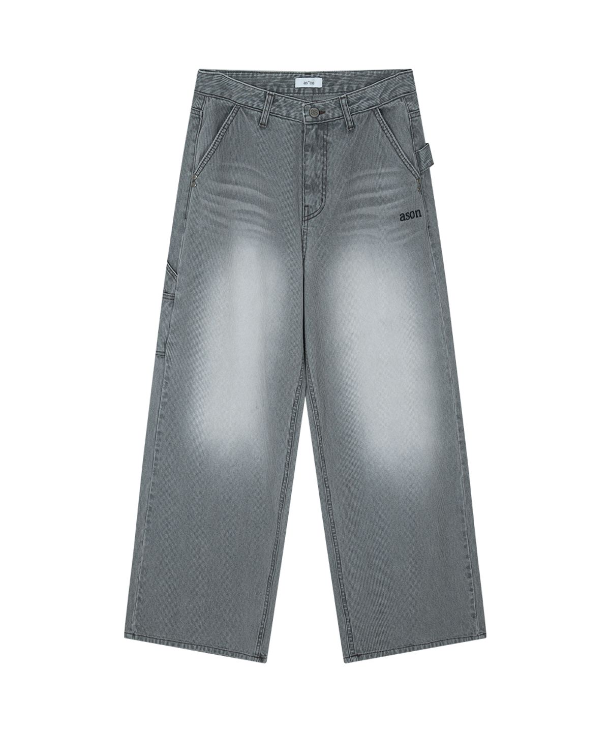 애즈온(ASON) ECHO CARPENTER PANTS / GRAY