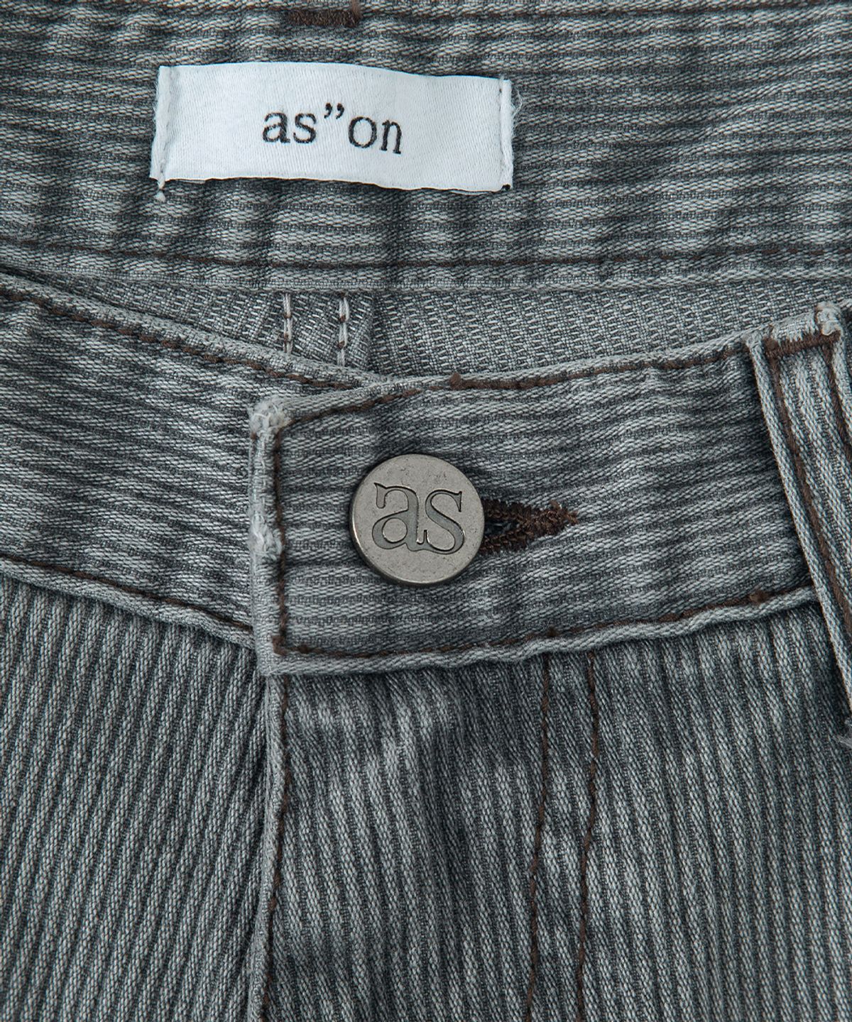 애즈온(ASON) ECHO CARPENTER PANTS / GRAY
