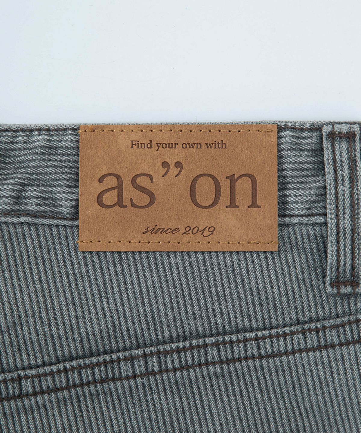 애즈온(ASON) ECHO CARPENTER PANTS / GRAY