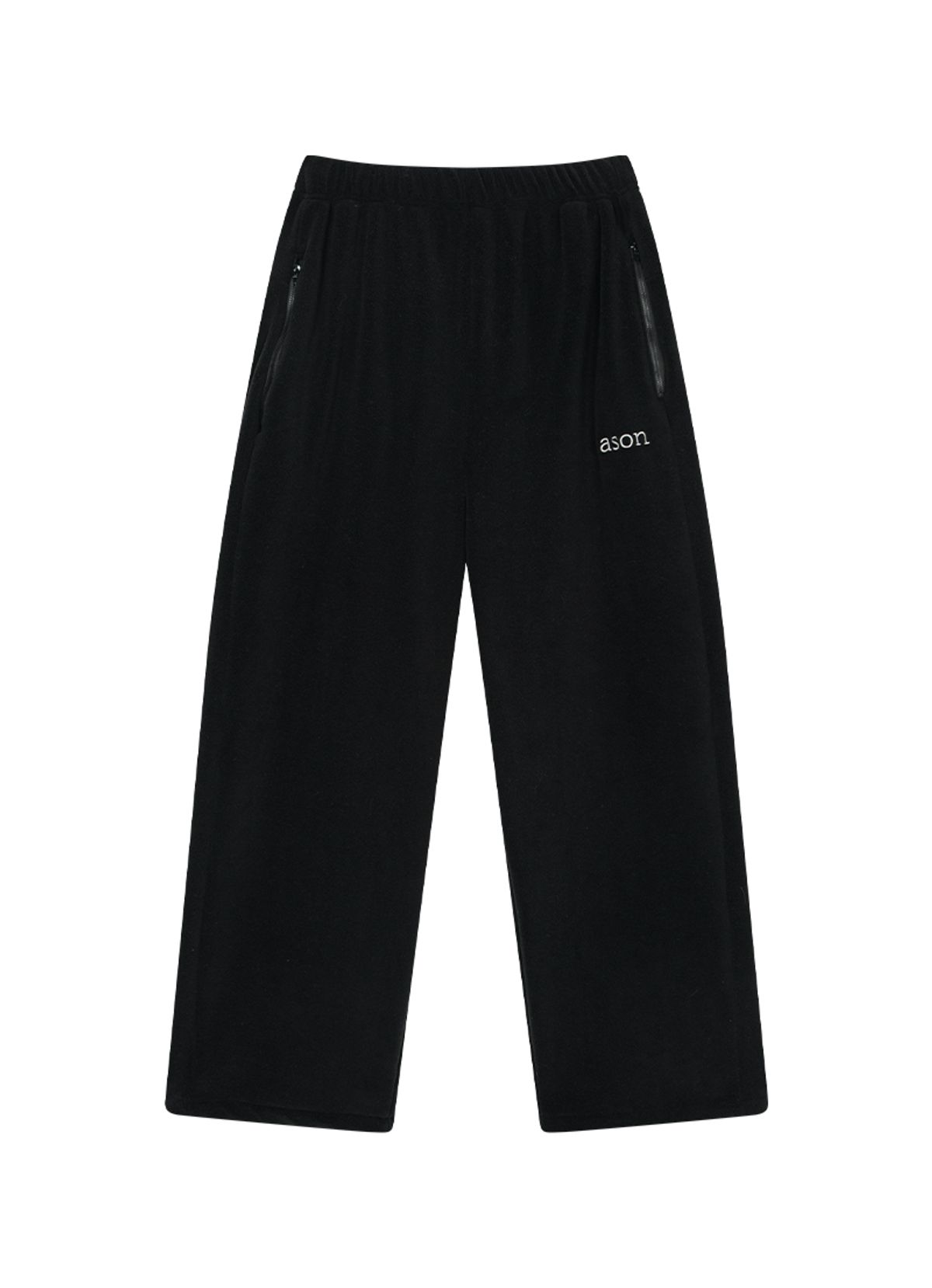 애즈온(ASON) MIA FLEECE PANTS / BLACK