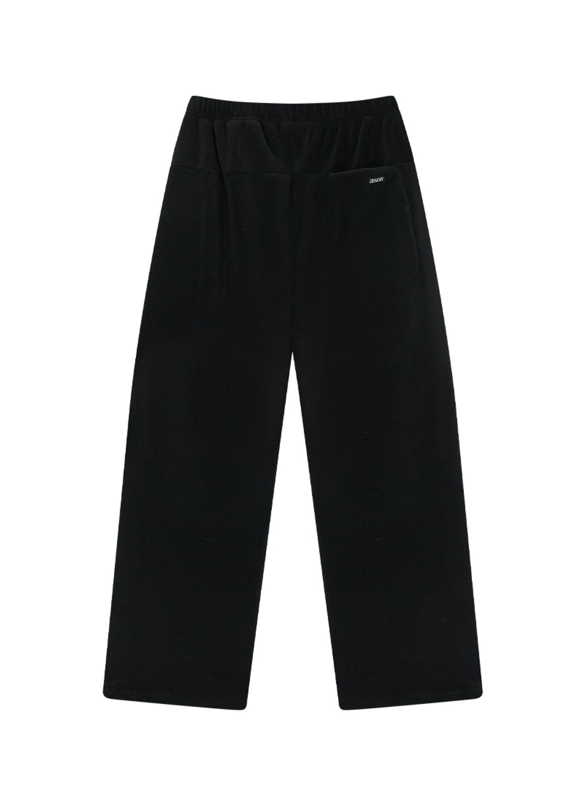 애즈온(ASON) MIA FLEECE PANTS / BLACK