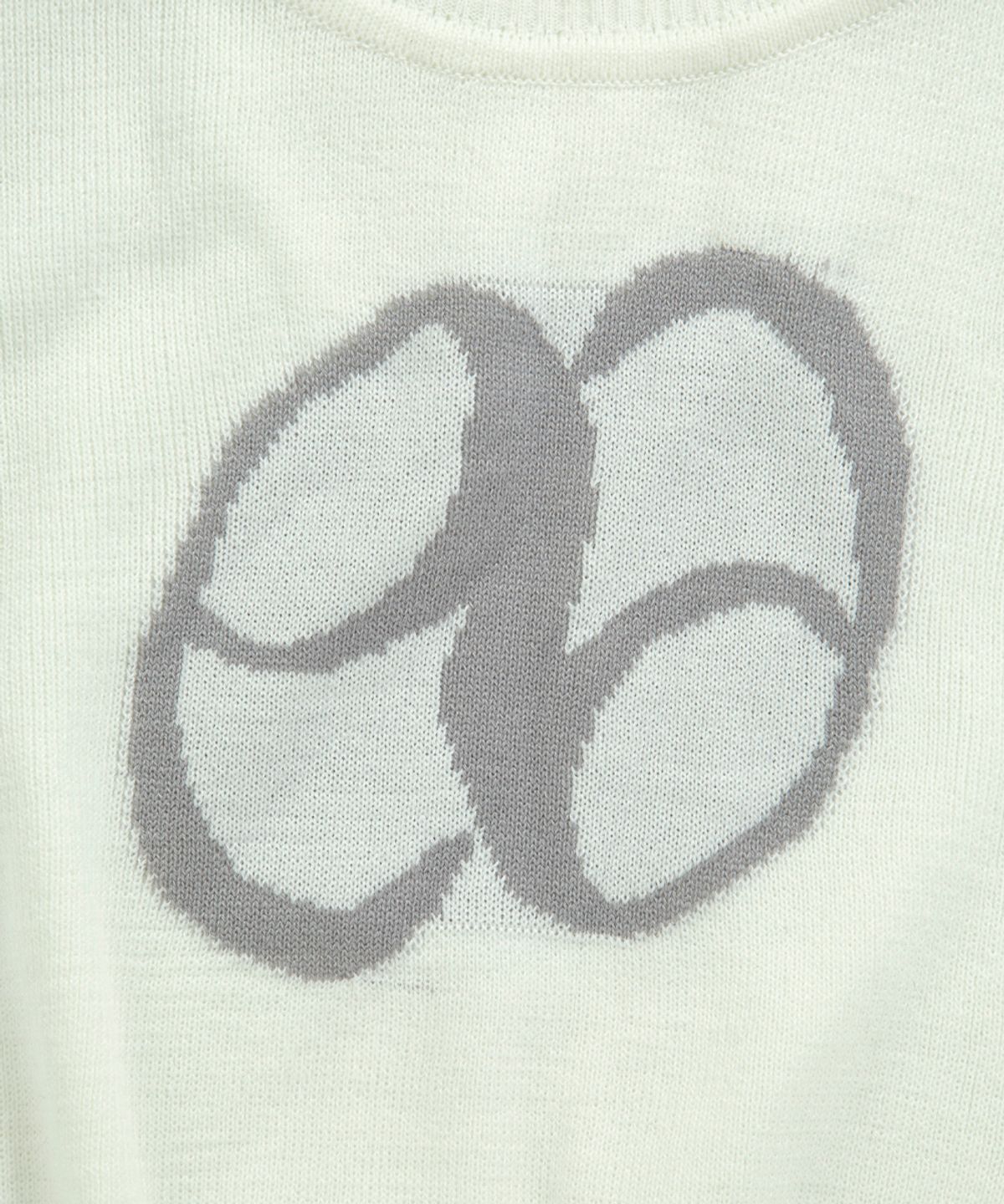 애즈온(ASON) MOLLY CROP KNIT / IVORY