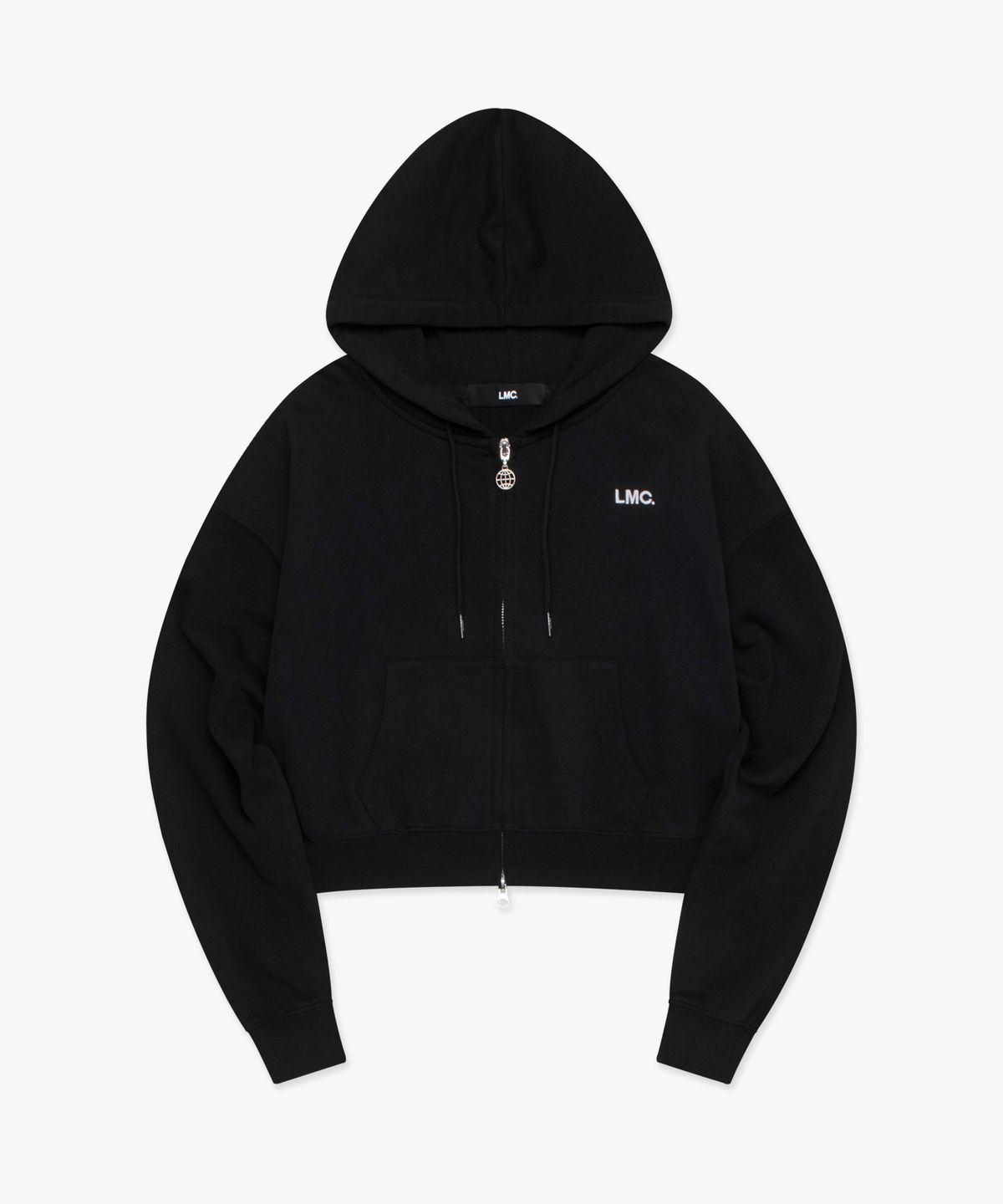 엘엠씨(LMC) WM OG CROPPED ZIP-UP HOODIE black