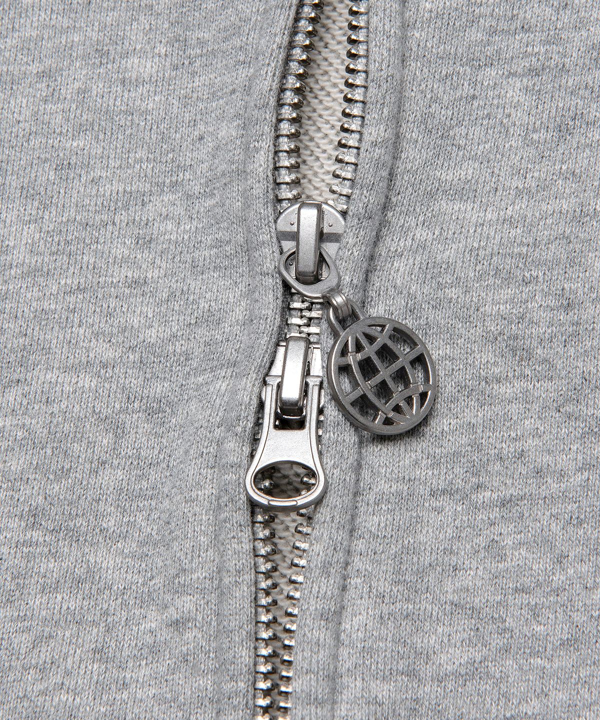 엘엠씨(LMC) WM OG CROPPED ZIP-UP HOODIE heather gray