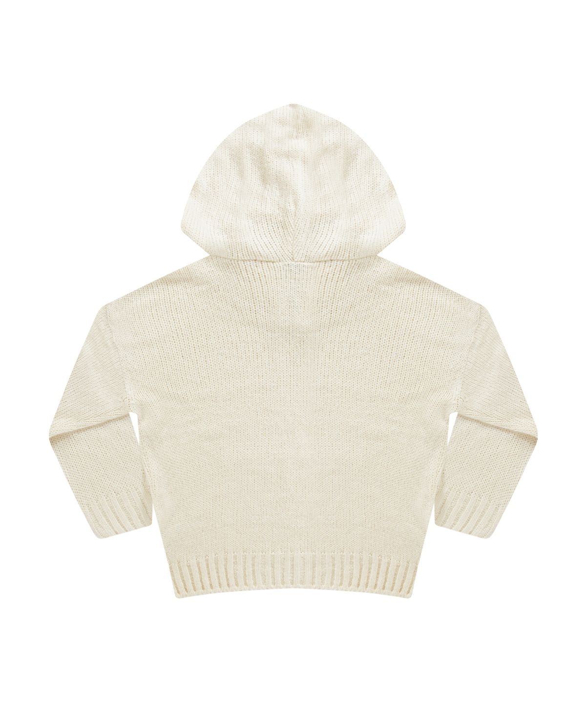 애즈온(ASON) POPO HOOD KNIT / IVORY