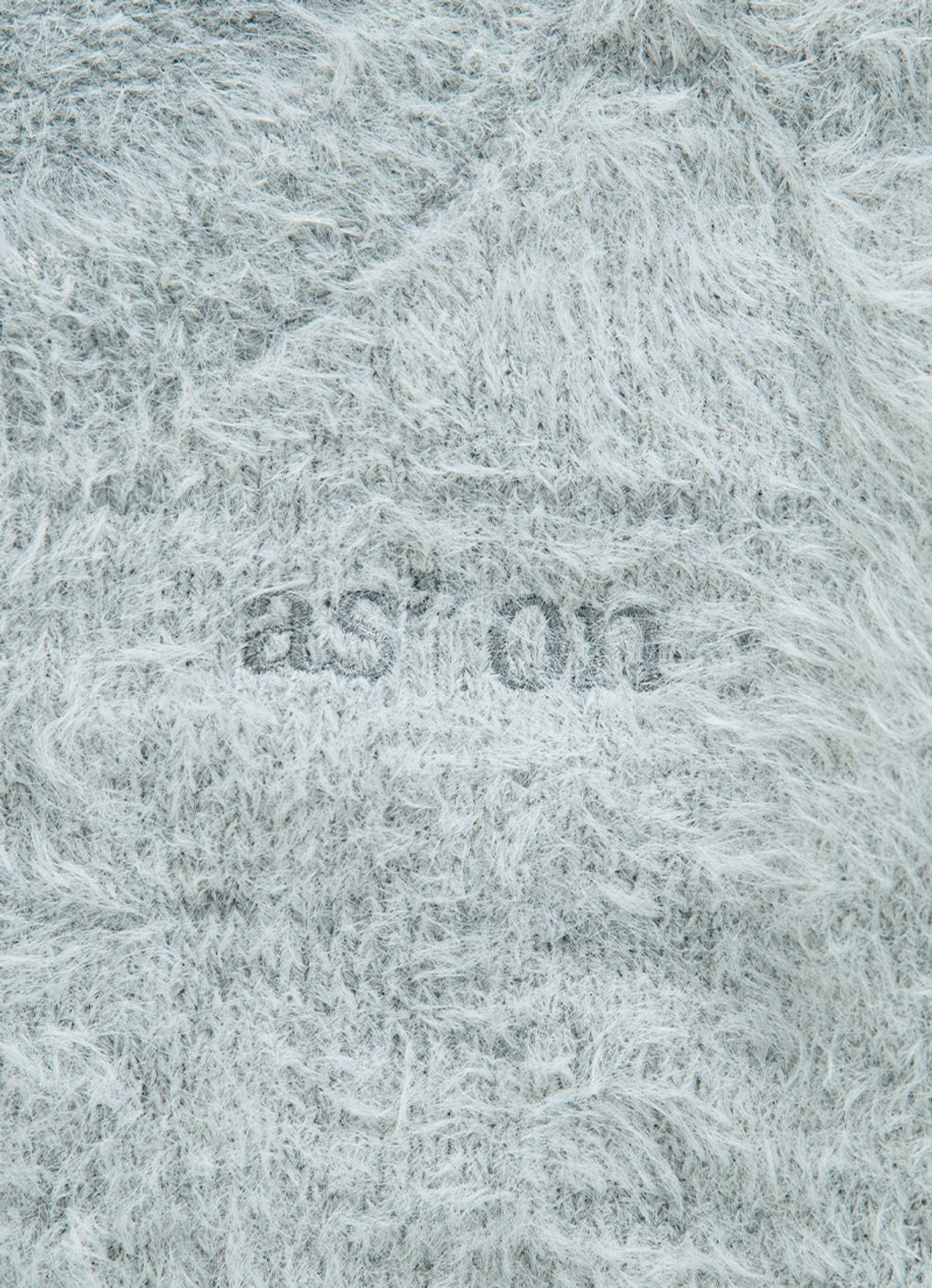 애즈온(ASON) NIA HAIRY CARDIGAN / GRAY