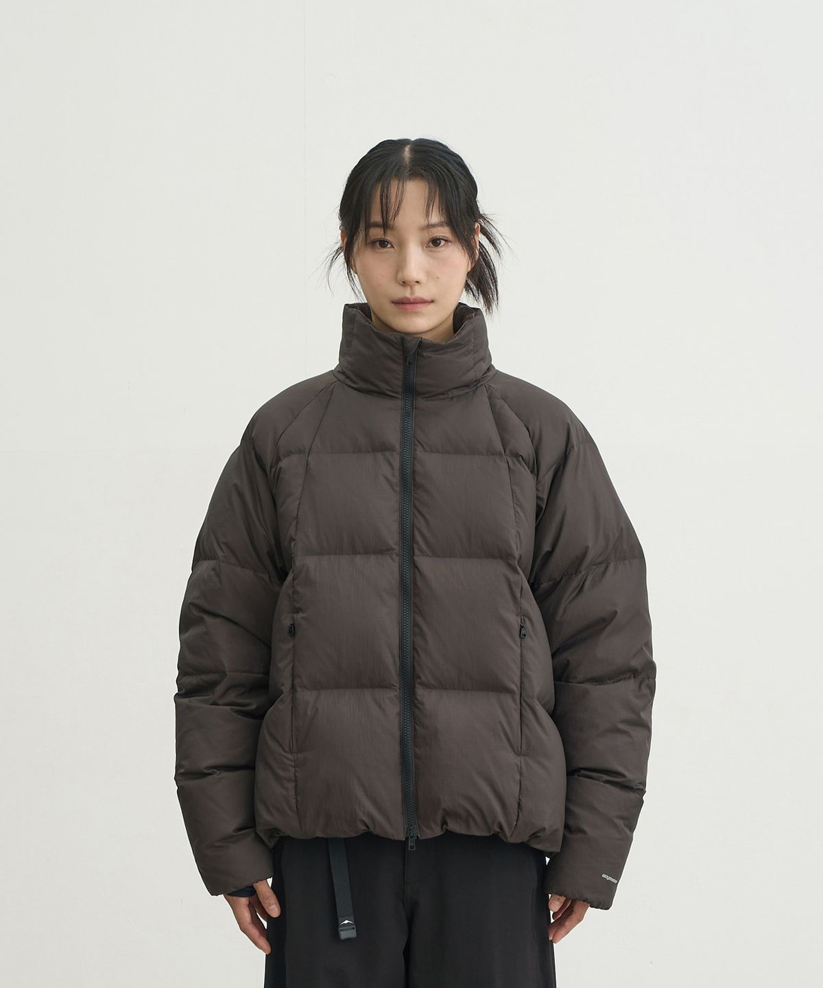 고요웨어(GOYOWEAR) 스너글 구스 다운 자켓 (에스프레소)