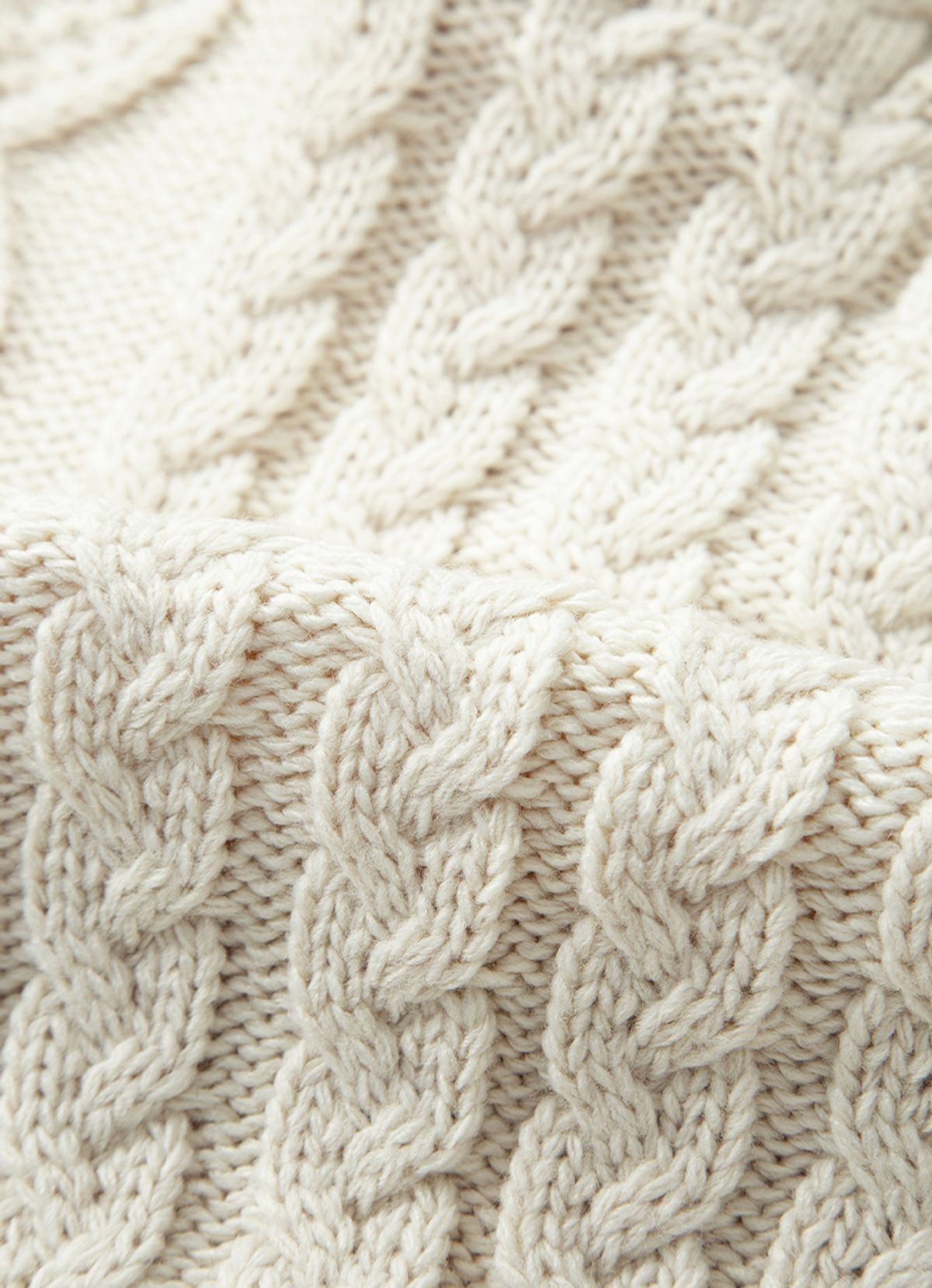 애즈온(ASON) ELO TWISTED HOOD CARDIGAN / IVORY