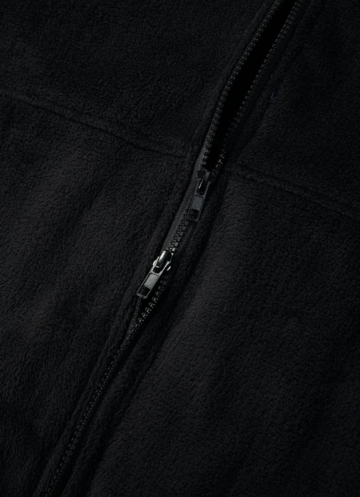 애즈온(ASON) FLEECE ZIP-UP / BLACK