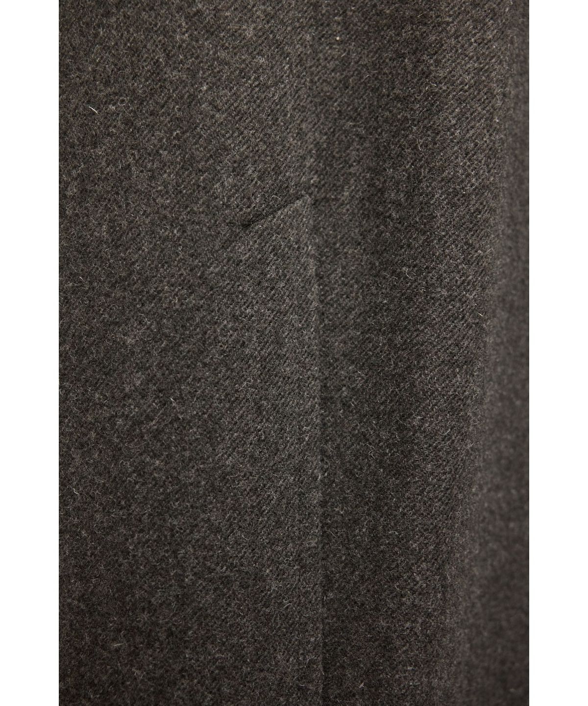 유스(YOUTH) Detachable Shawl Collar Coat - Brown