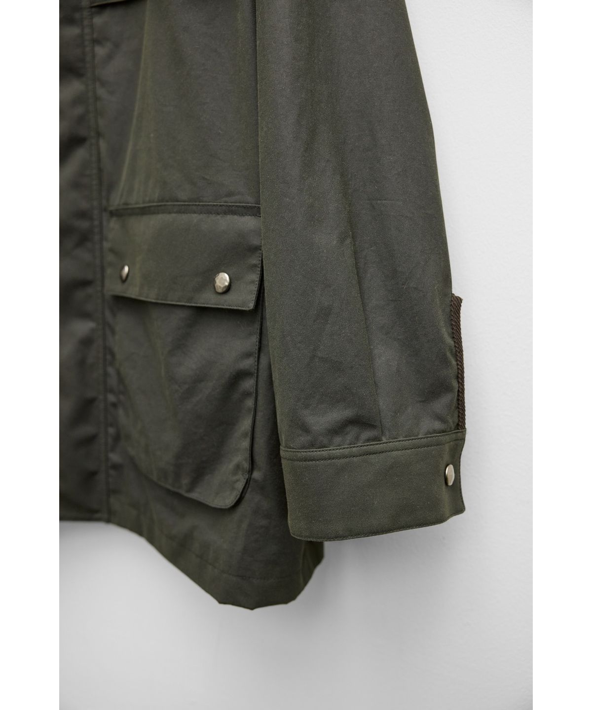 유스(YOUTH) Wax Coated Hunting Jacket - Dark Green