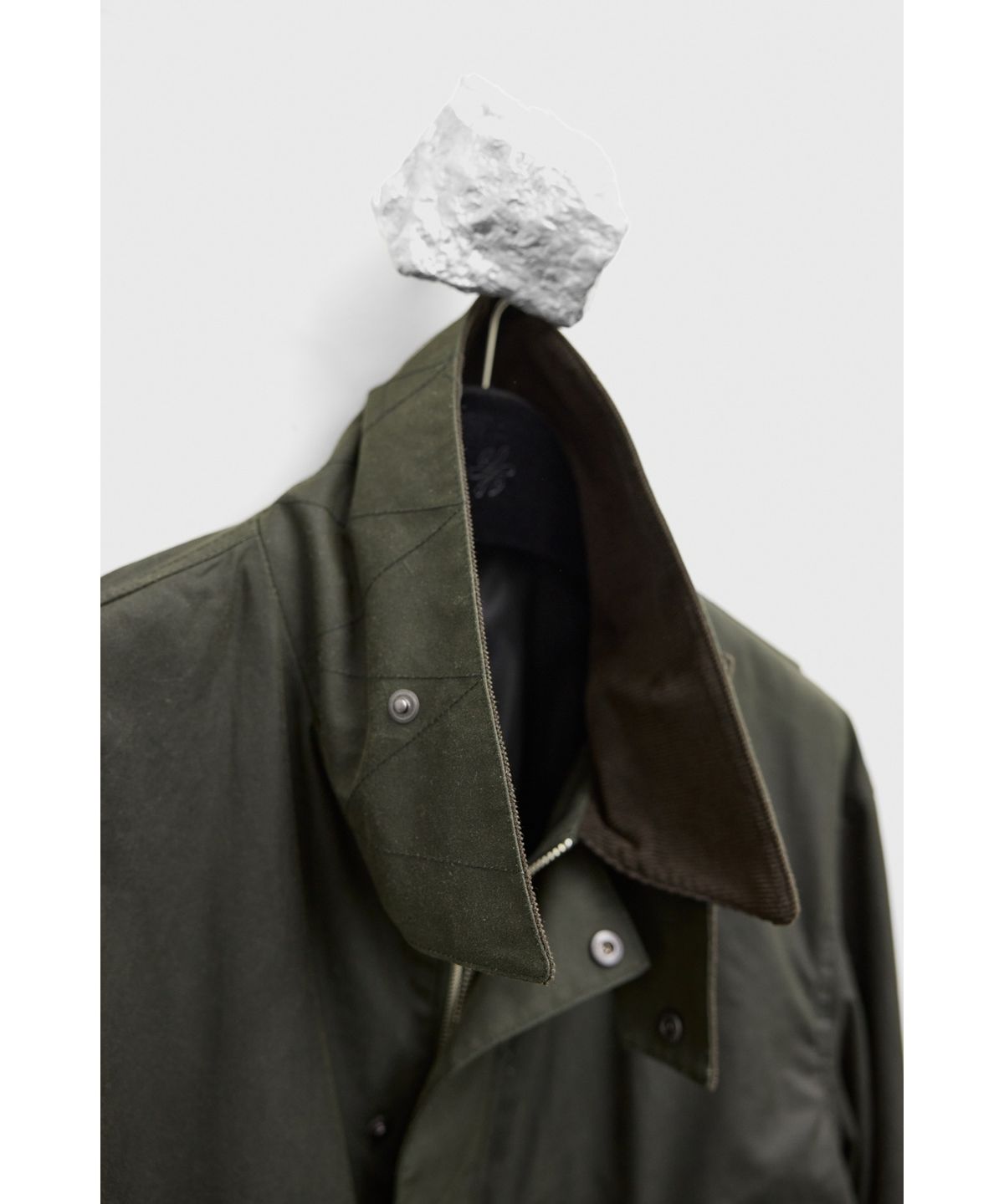 유스(YOUTH) Wax Coated Hunting Jacket - Dark Green