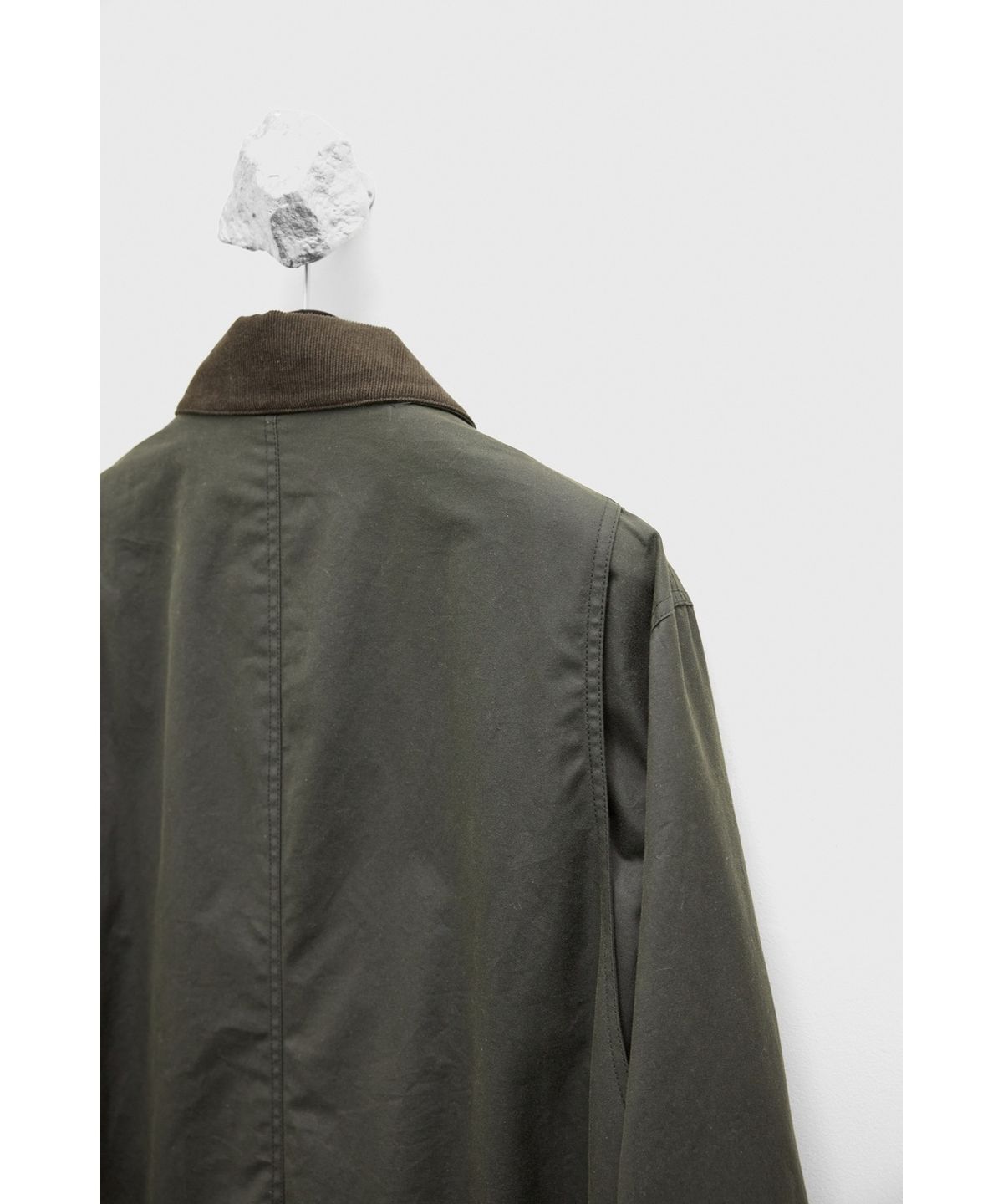 유스(YOUTH) Wax Coated Hunting Jacket - Dark Green