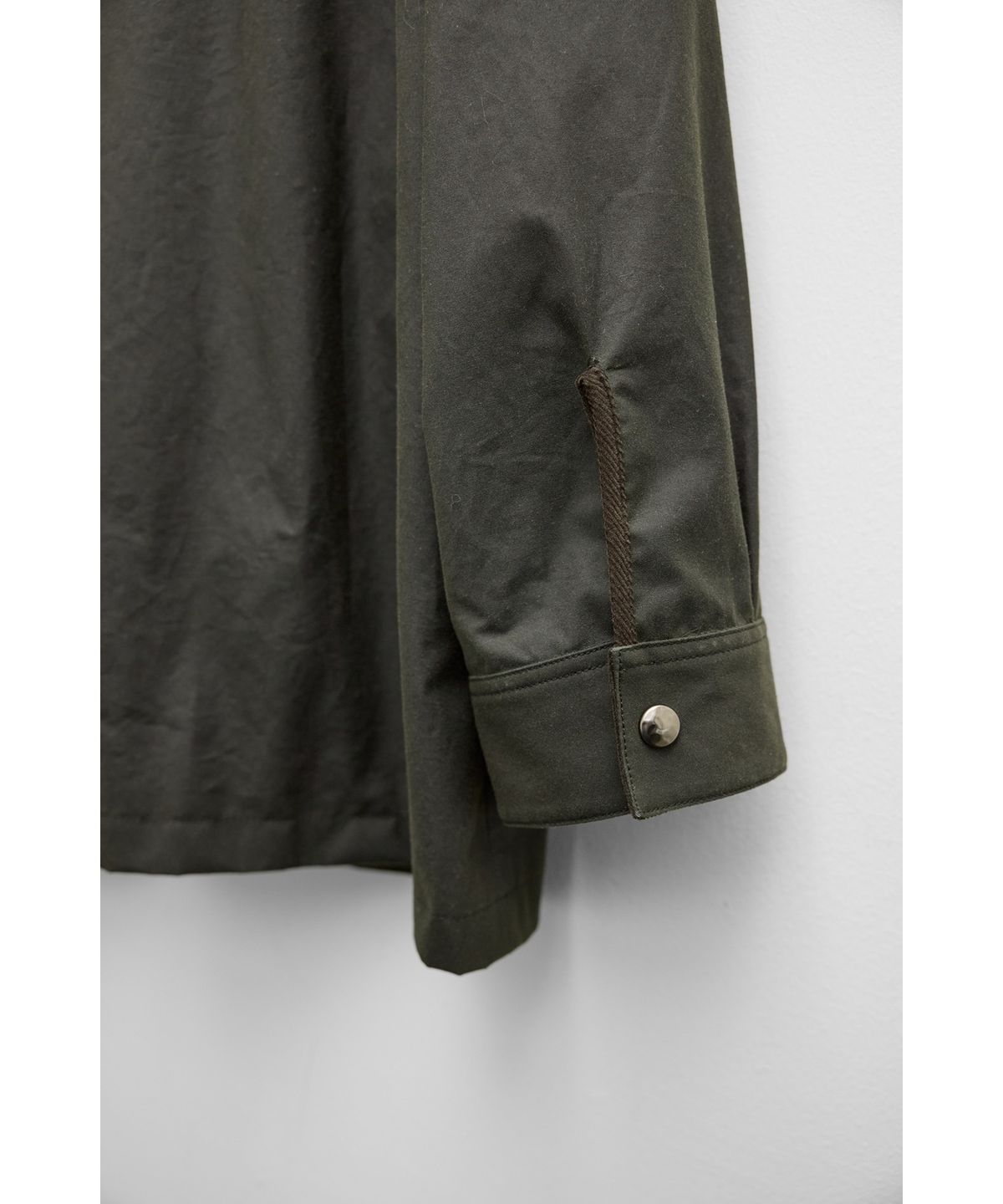 유스(YOUTH) Wax Coated Hunting Jacket - Dark Green