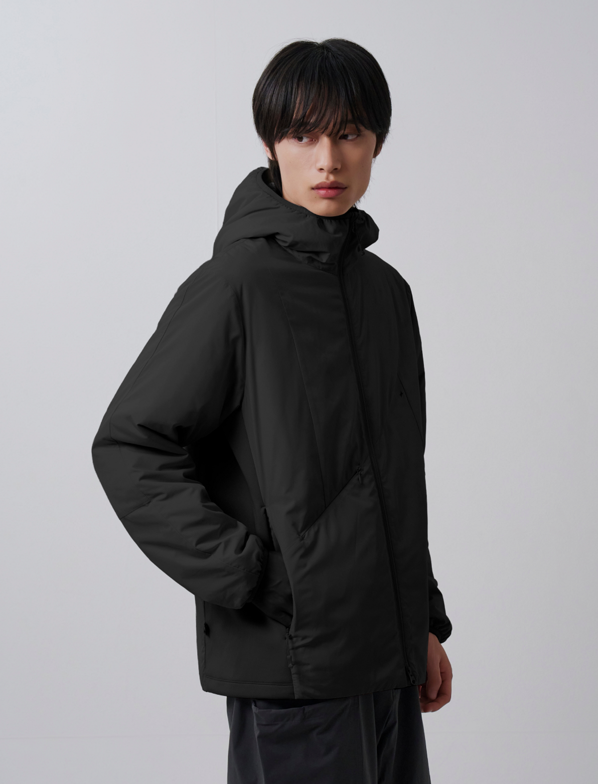 어반사이드 어패럴(URBANSIDE APPAREL) [25FW] 카나드 프리마로프트 골드 후드 패딩 재킷