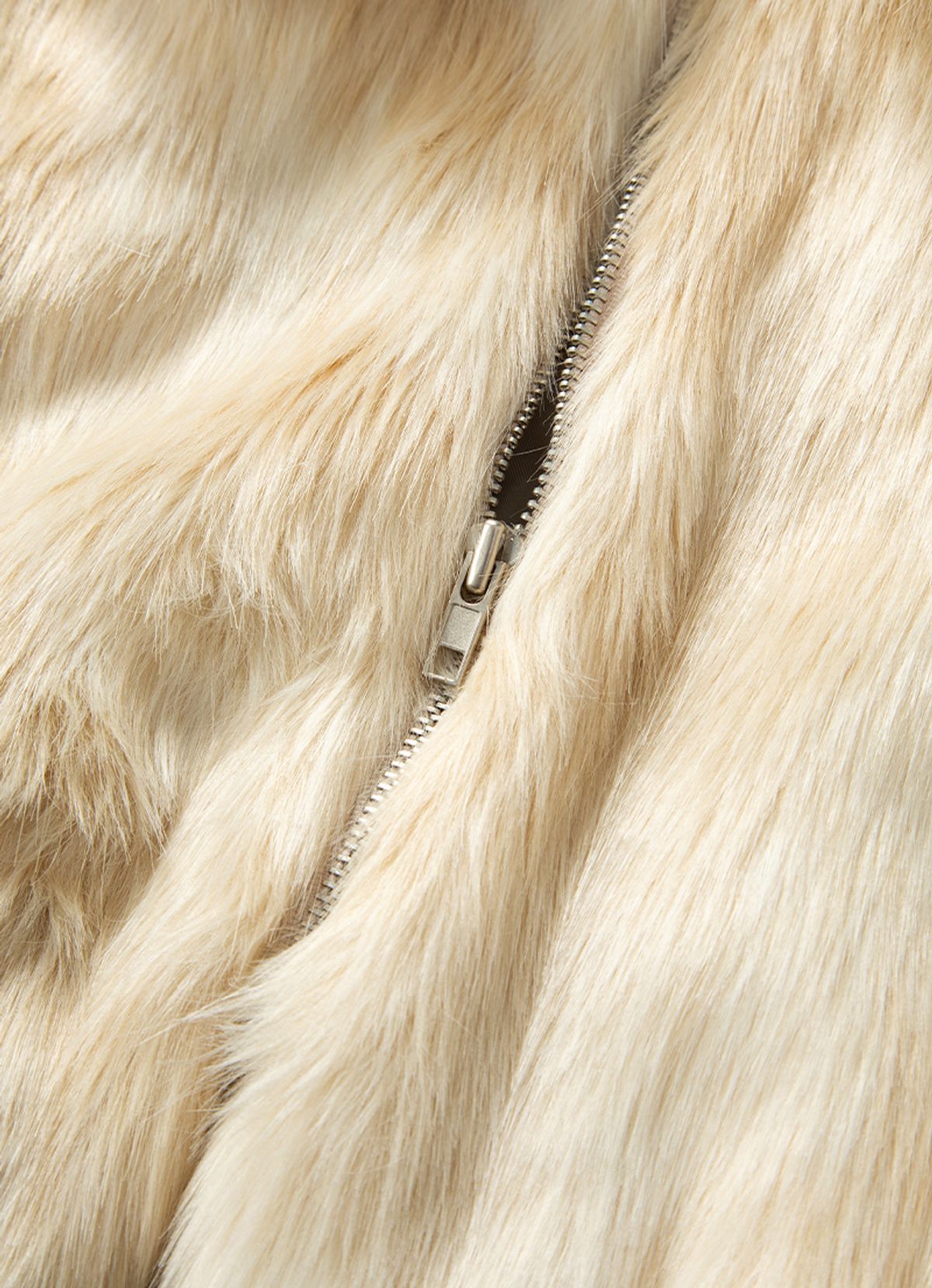 애즈온(ASON) OBEL FUR JACKET / IVORY