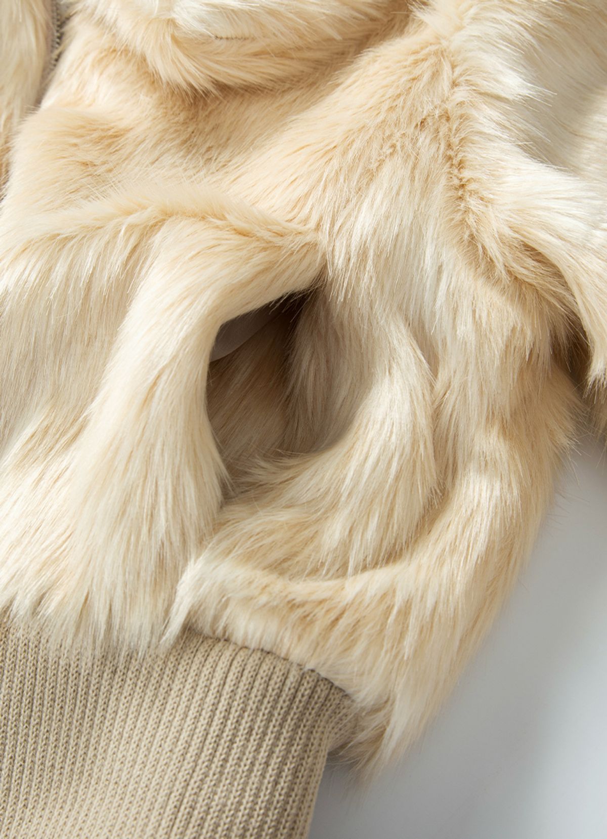 애즈온(ASON) OBEL FUR JACKET / IVORY