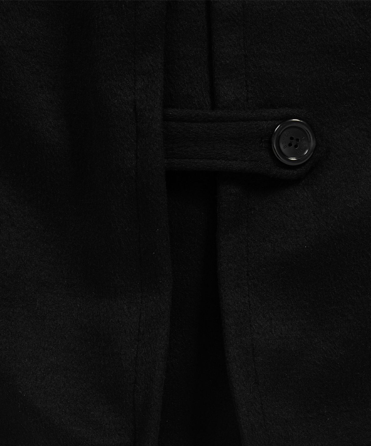 애즈온(ASON) ALLO HOOD LONG COAT / BLACK