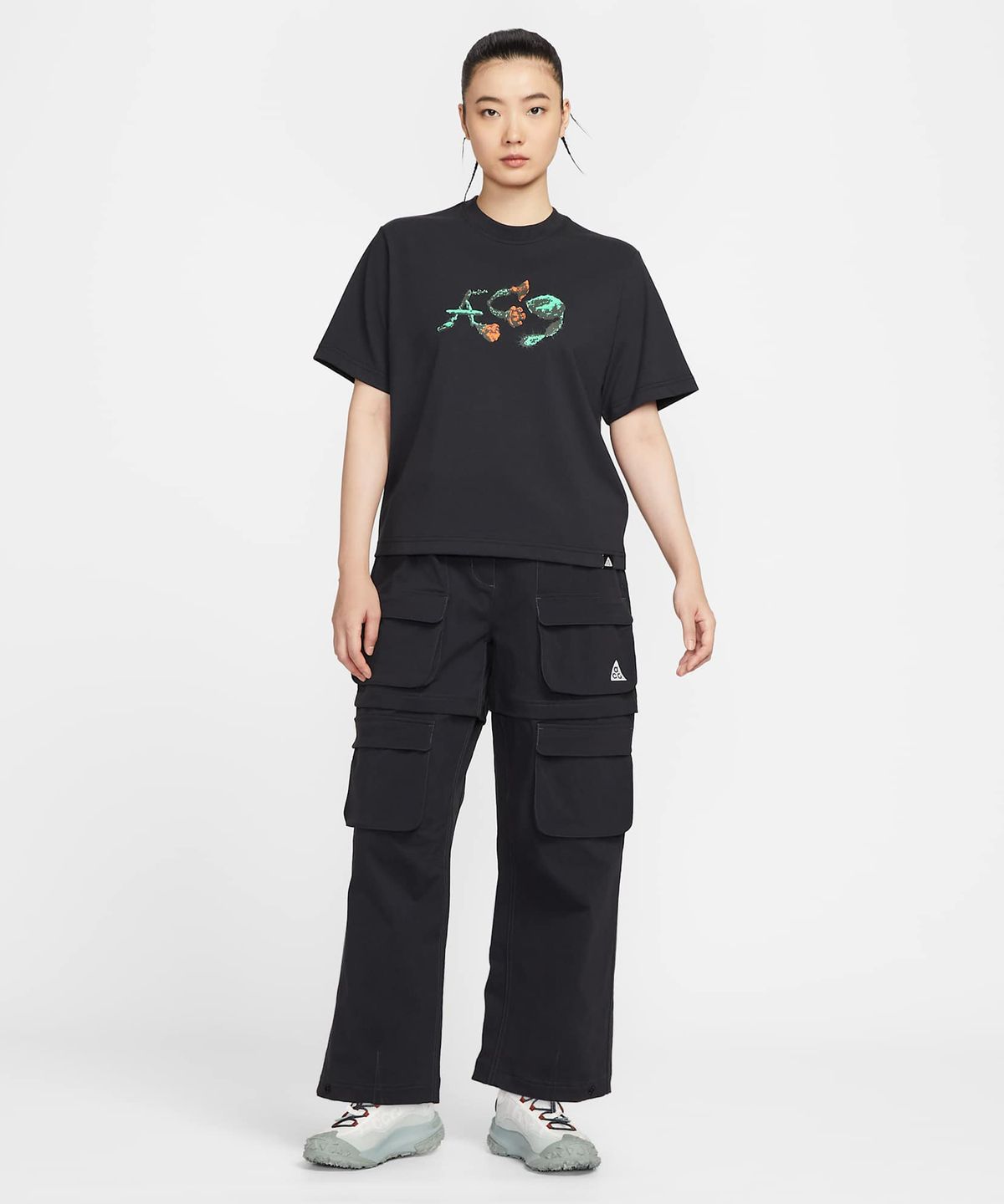 나이키(NIKE) ACG 스미스 서밋 집오프 팬츠 W - 블랙:앤트러사이트:쿨 그레이:서밋 화이트 / HV6392-010