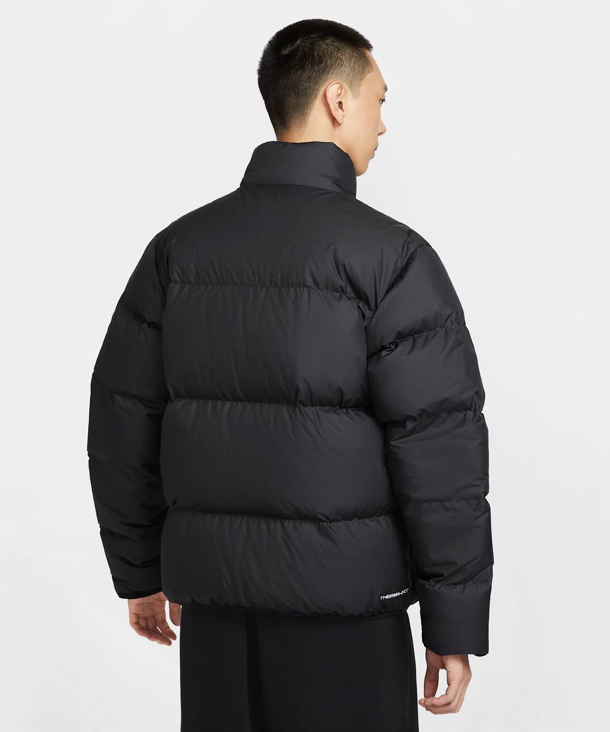 나이키(NIKE) 스포츠웨어 클럽 써마 핏 패딩 재킷 M - 블랙:화이트 / IB2976-010