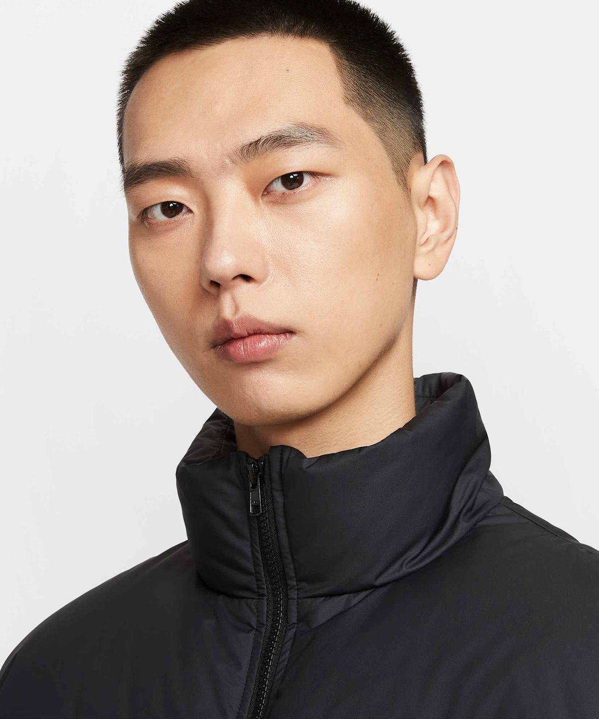 나이키(NIKE) 스포츠웨어 클럽 써마 핏 패딩 재킷 M - 블랙:화이트 / IB2976-010