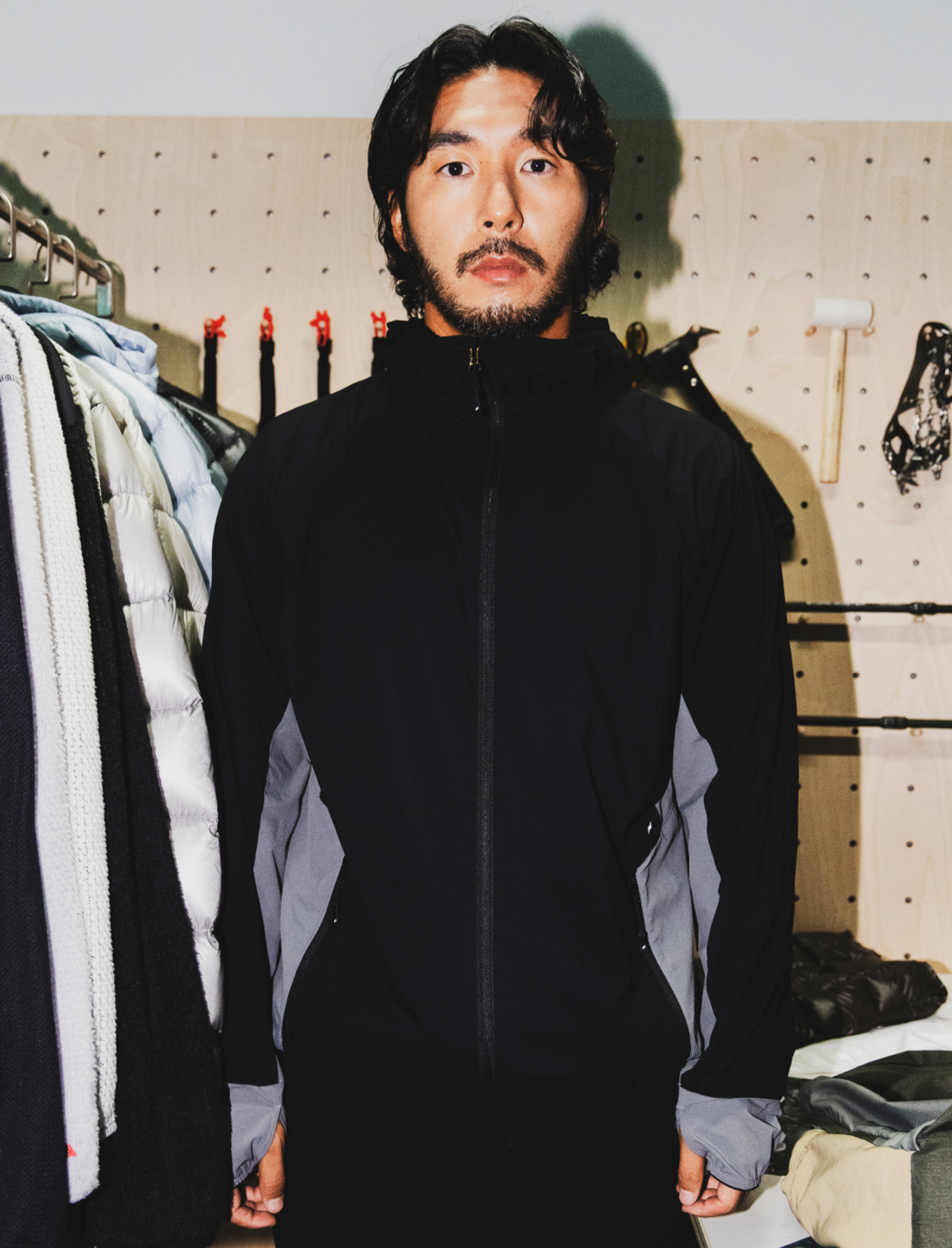 어반사이드 어패럴(URBANSIDE APPAREL) [25FW] 미스릴 옥타 하이브리드 쉘 후드 재킷