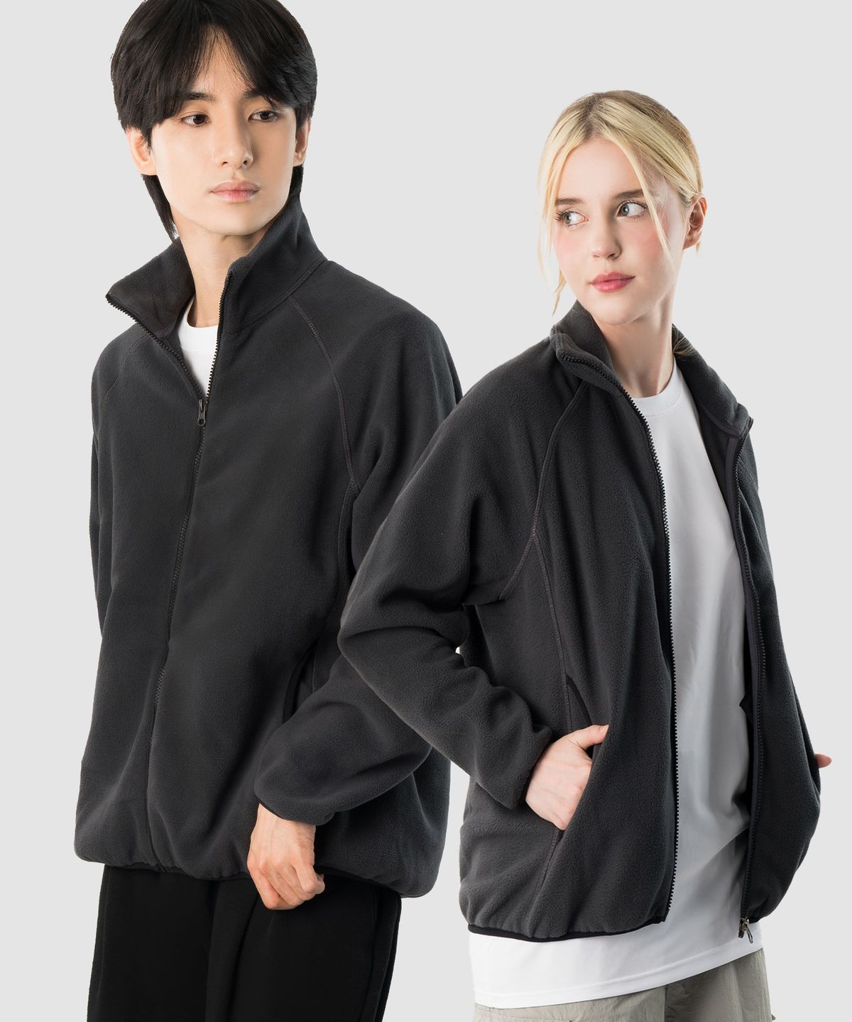 아르메데스(ARMEDES) 남여공용 플리스 나그랑 집업 자켓 AR-608 (3컬러)