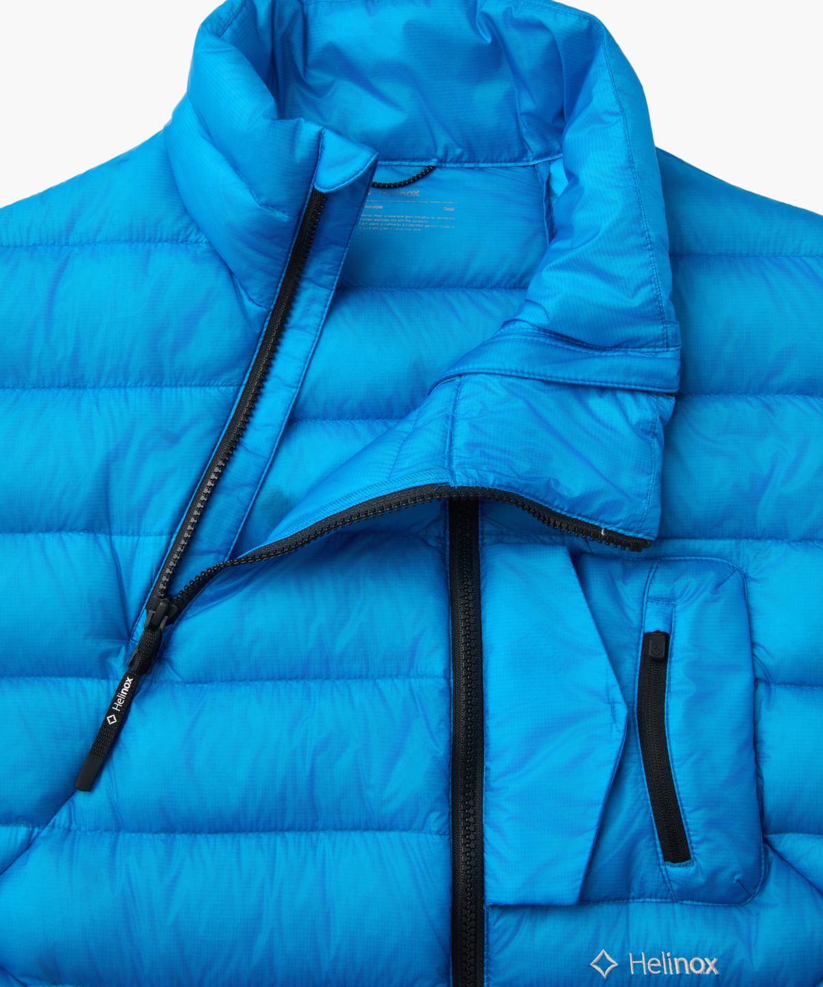 헬리녹스 웨어(HELINOX WEAR) 이클립스 팩 다운 베스트 Cyan Blue