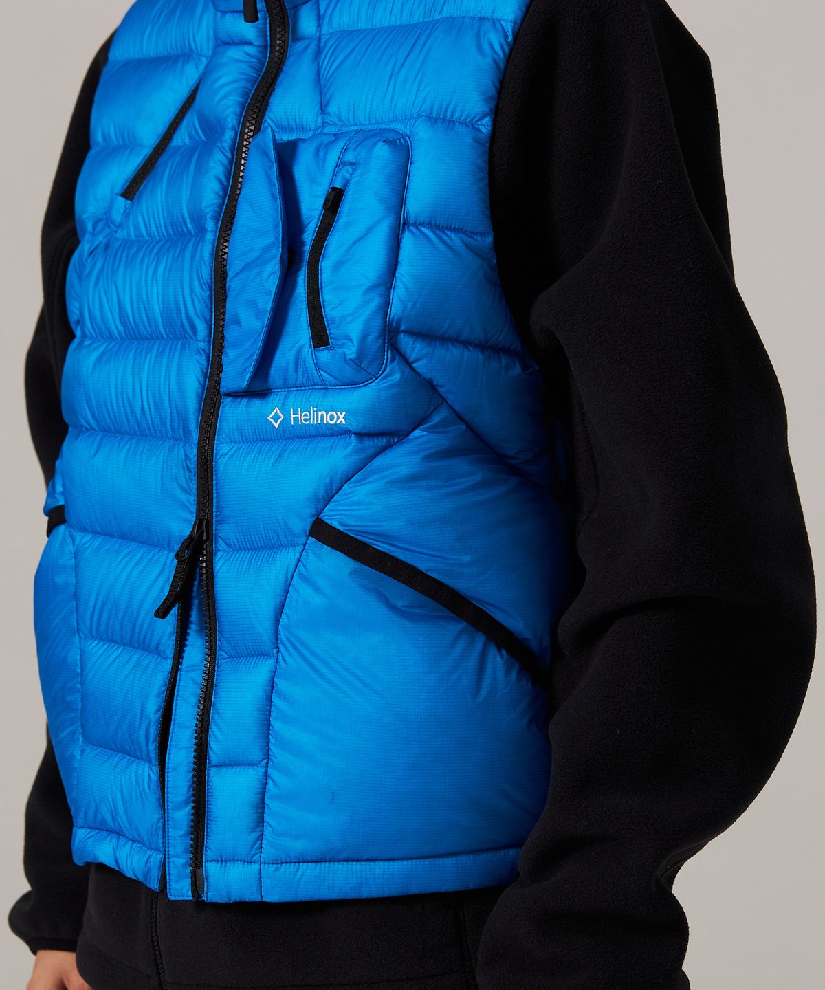 헬리녹스 웨어(HELINOX WEAR) 이클립스 팩 다운 베스트 Cyan Blue