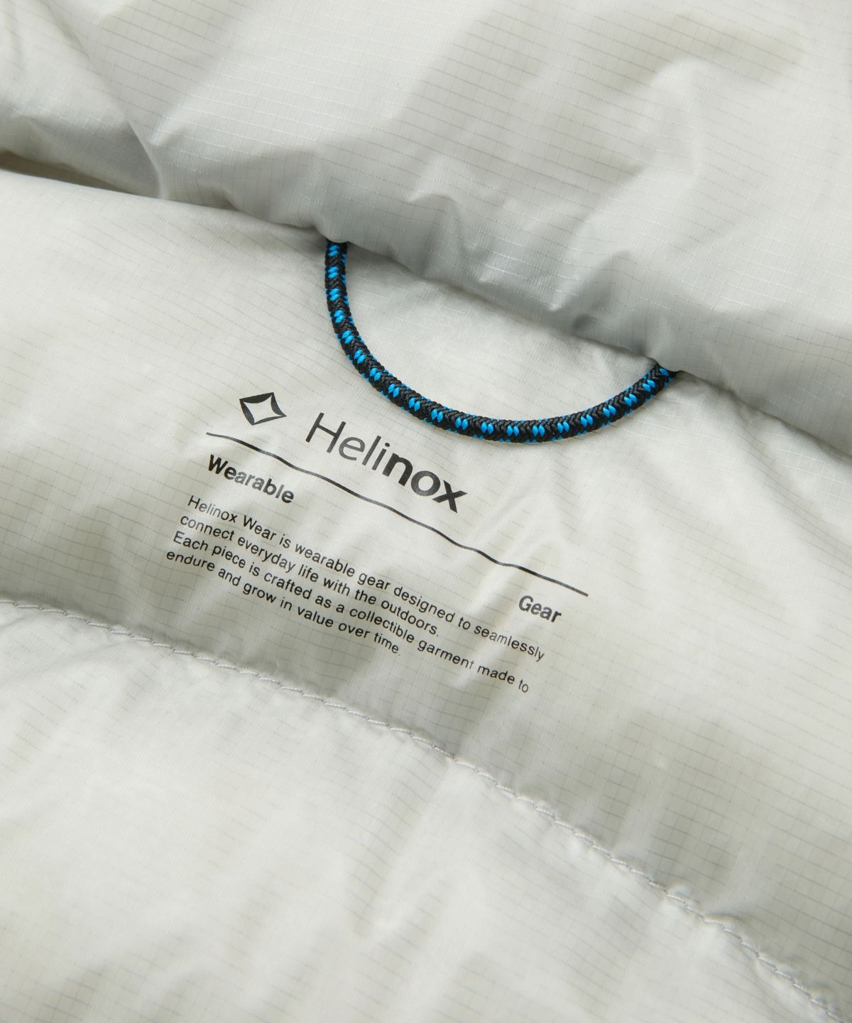 헬리녹스 웨어(HELINOX WEAR) 이클립스 팩 다운 자켓 Light Gray