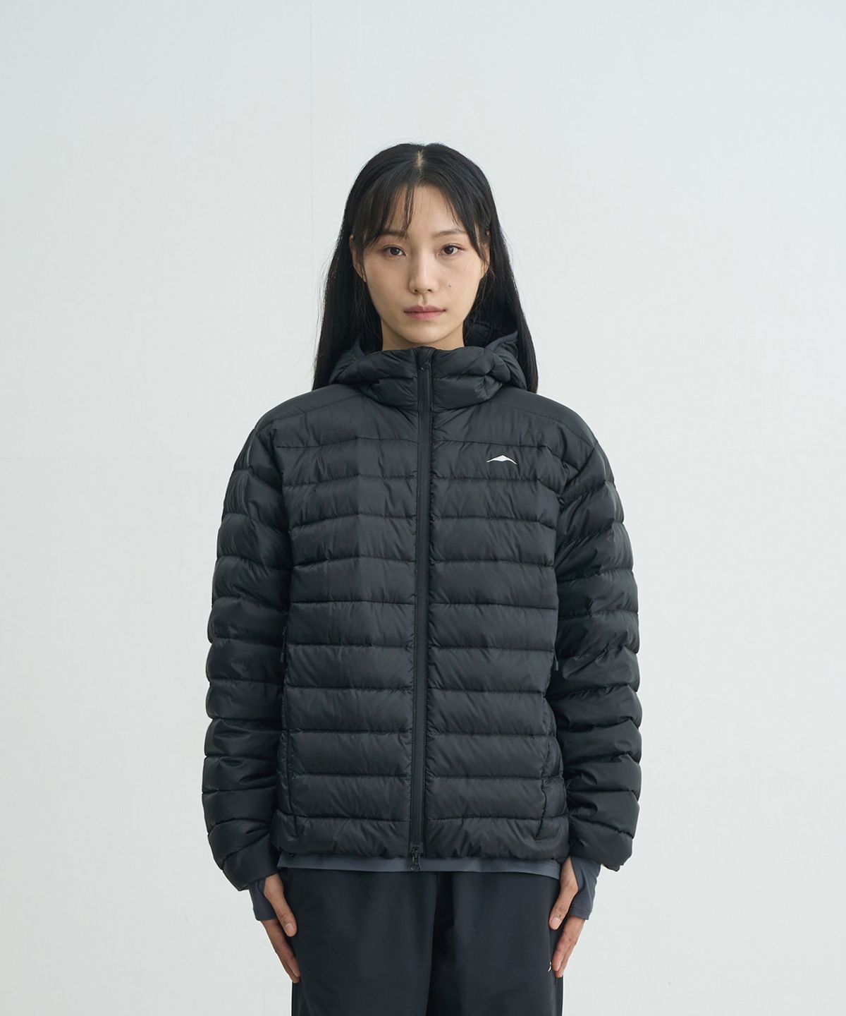 고요웨어(GOYOWEAR) 인듀어 구스 다운 자켓 (블랙)