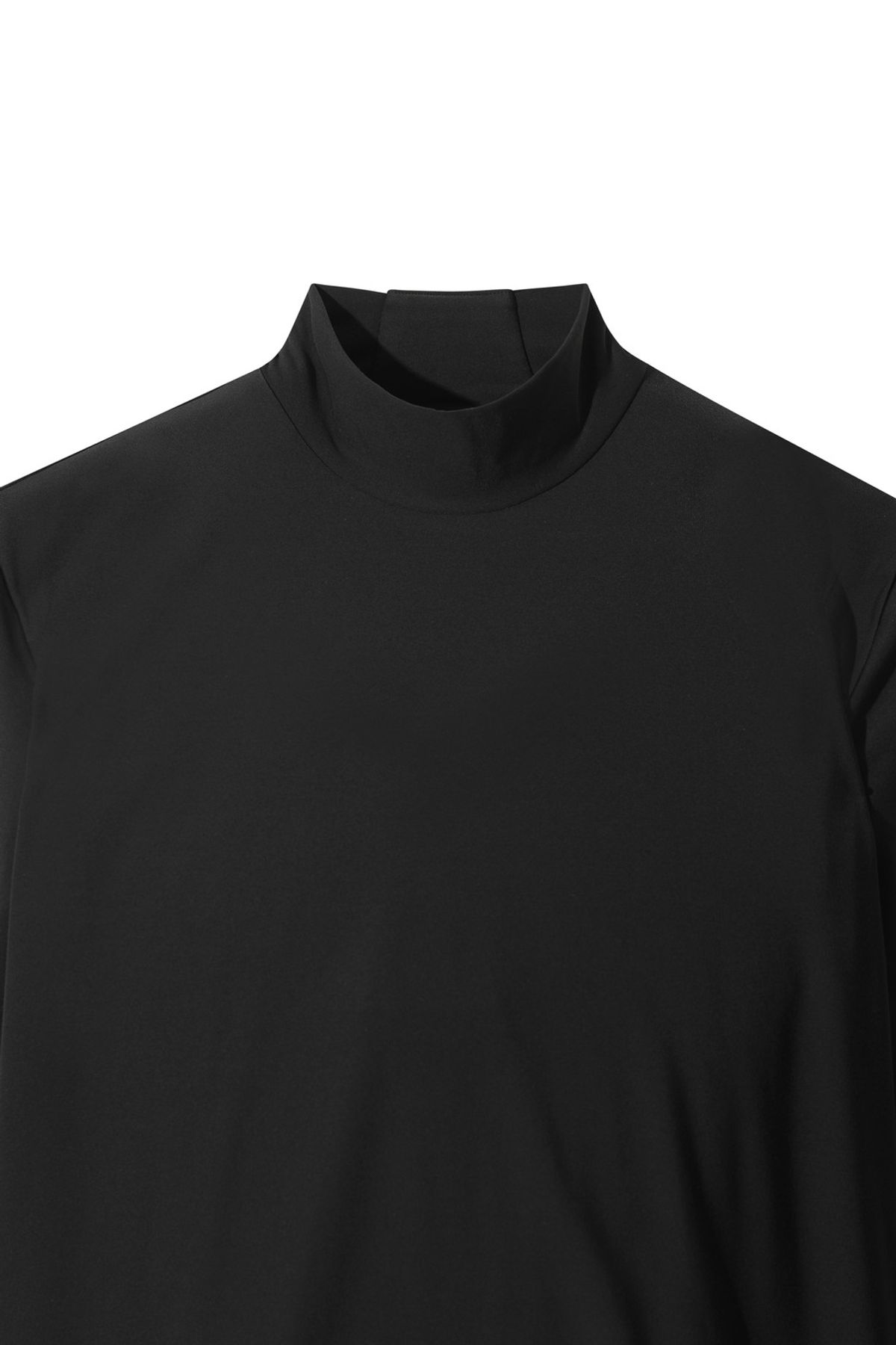 왁(WAAC) [PLAYER S EDITION] Men Fleece High neck Top WMTBW25704BKX