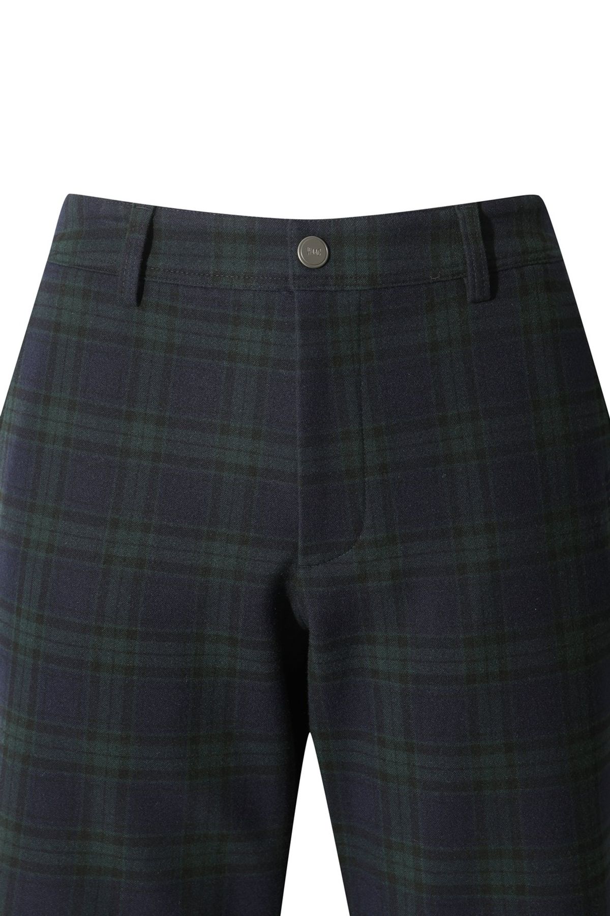 왁(WAAC) Men TR Check Patterned Pants WMPNW25705GRD