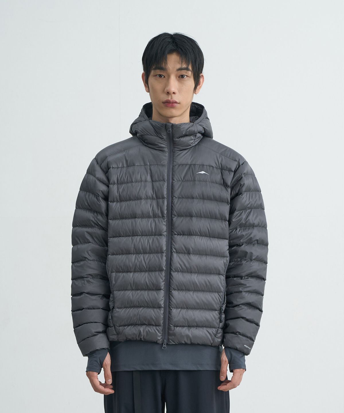 고요웨어(GOYOWEAR) 인듀어 구스 다운 자켓 (다크 그레이)