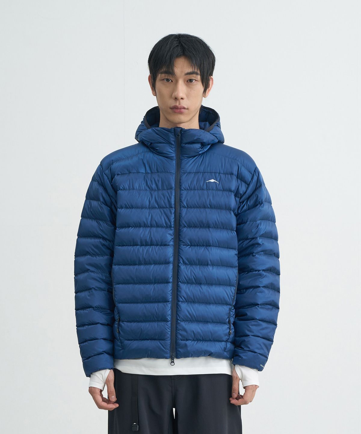 고요웨어(GOYOWEAR) 인듀어 구스 다운 자켓 (블루)